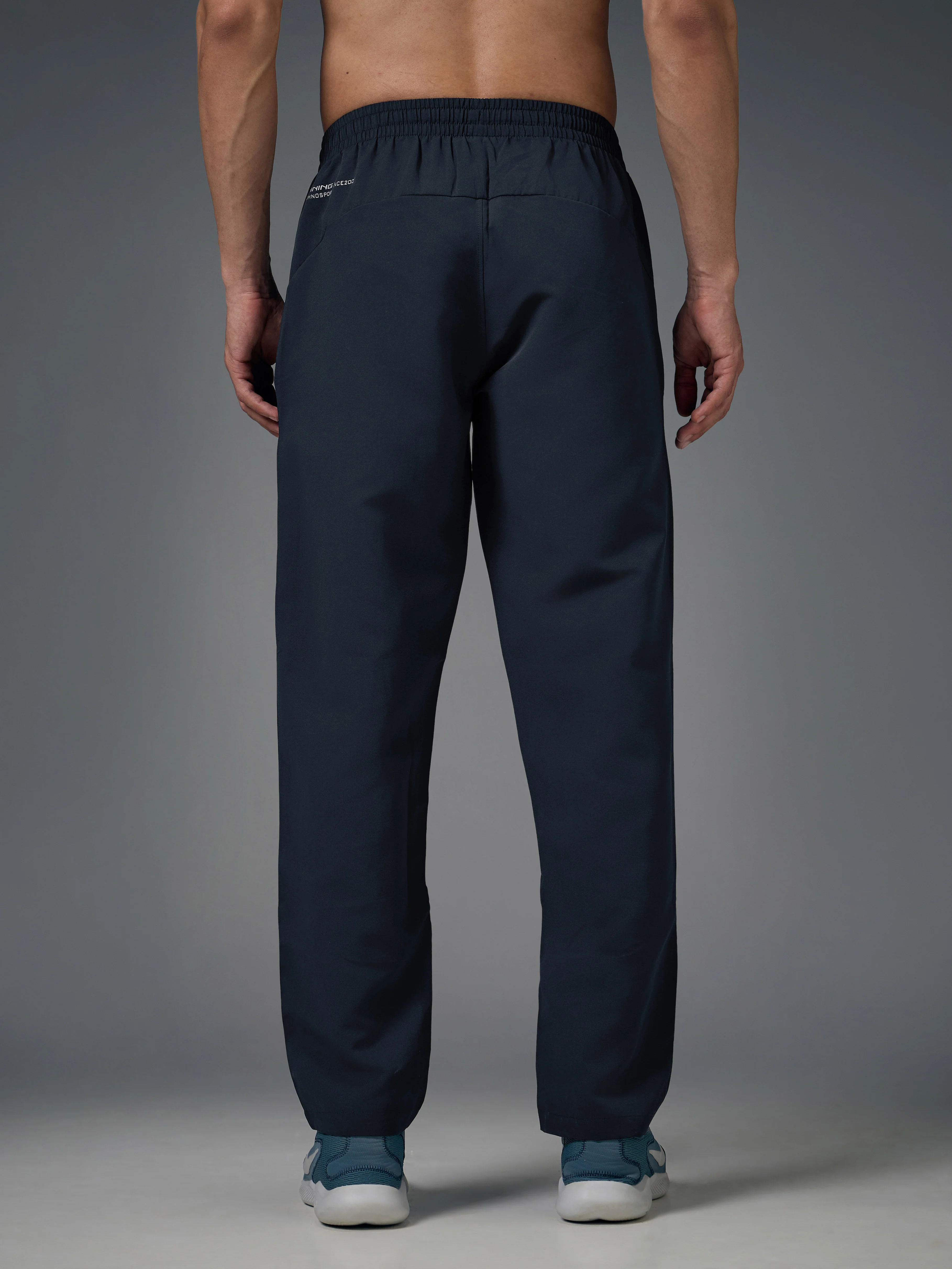Men Solid Relax Fit Sports Trackpants with TECHNO LITE - Image 3