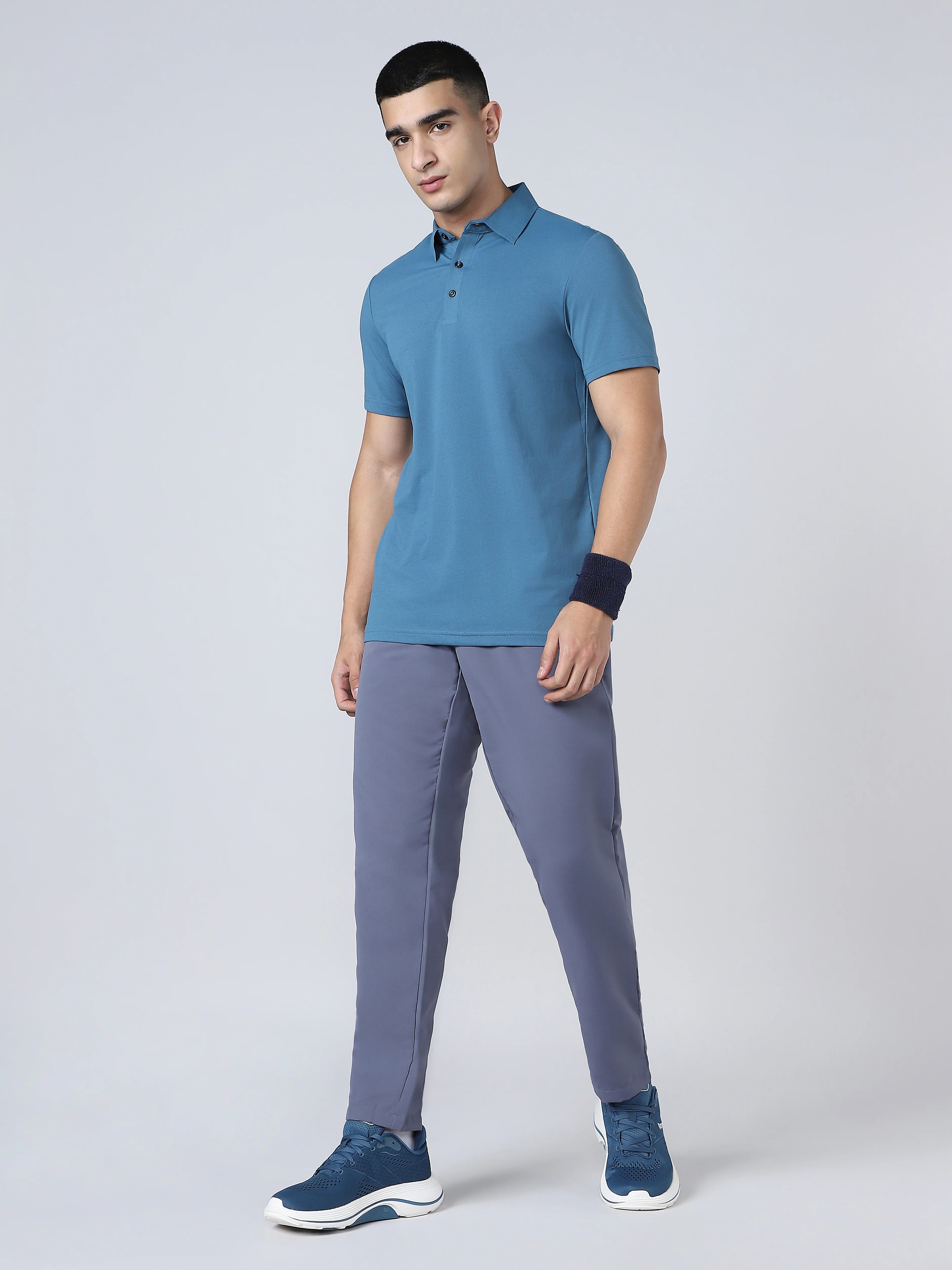 Men Solid Relax Fit Sports Trackpants with TECHNO LITE - Image 5