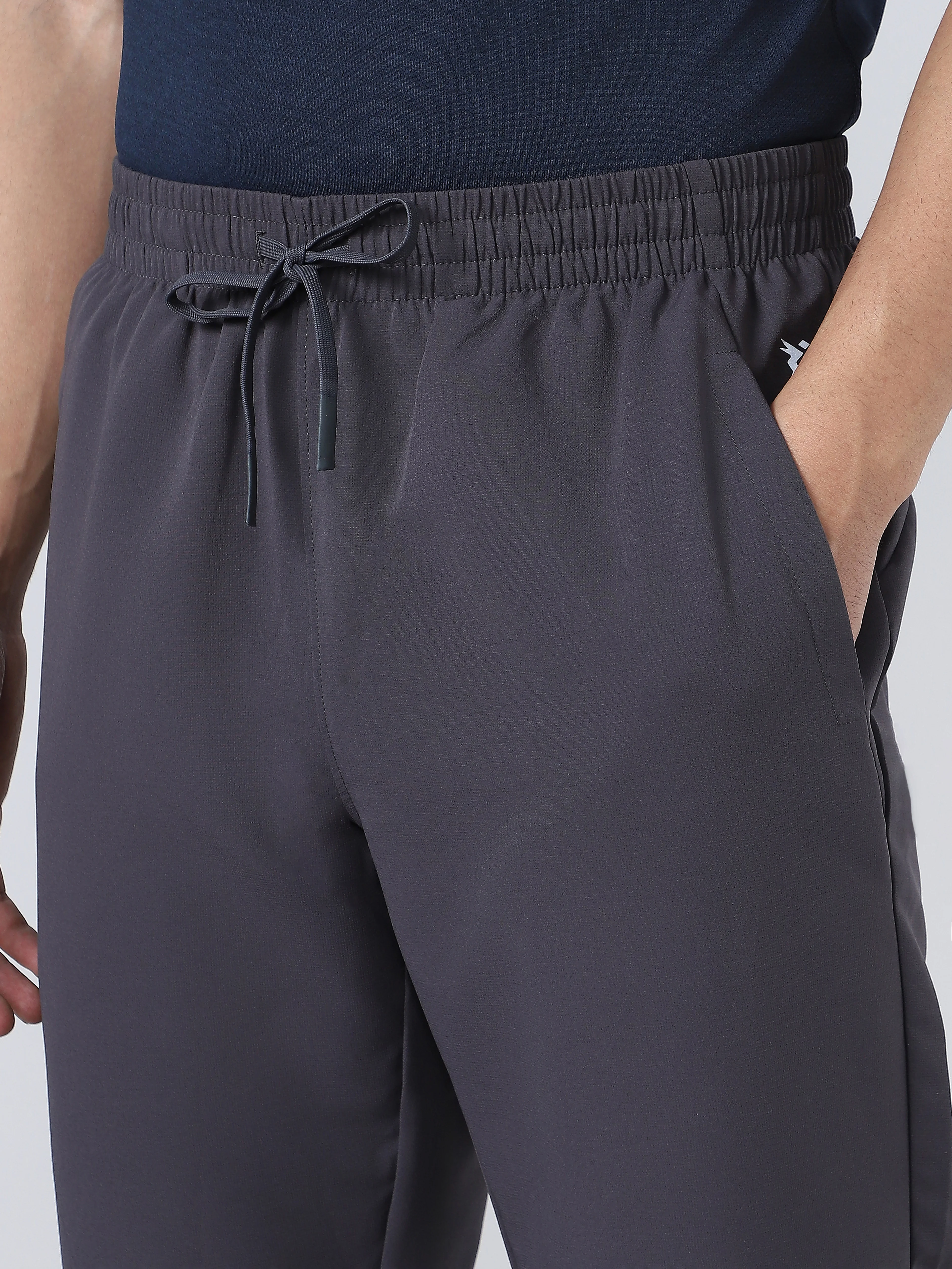 Men Solid Relax Fit Sports Trackpants with TECHNO LITE - Image 7
