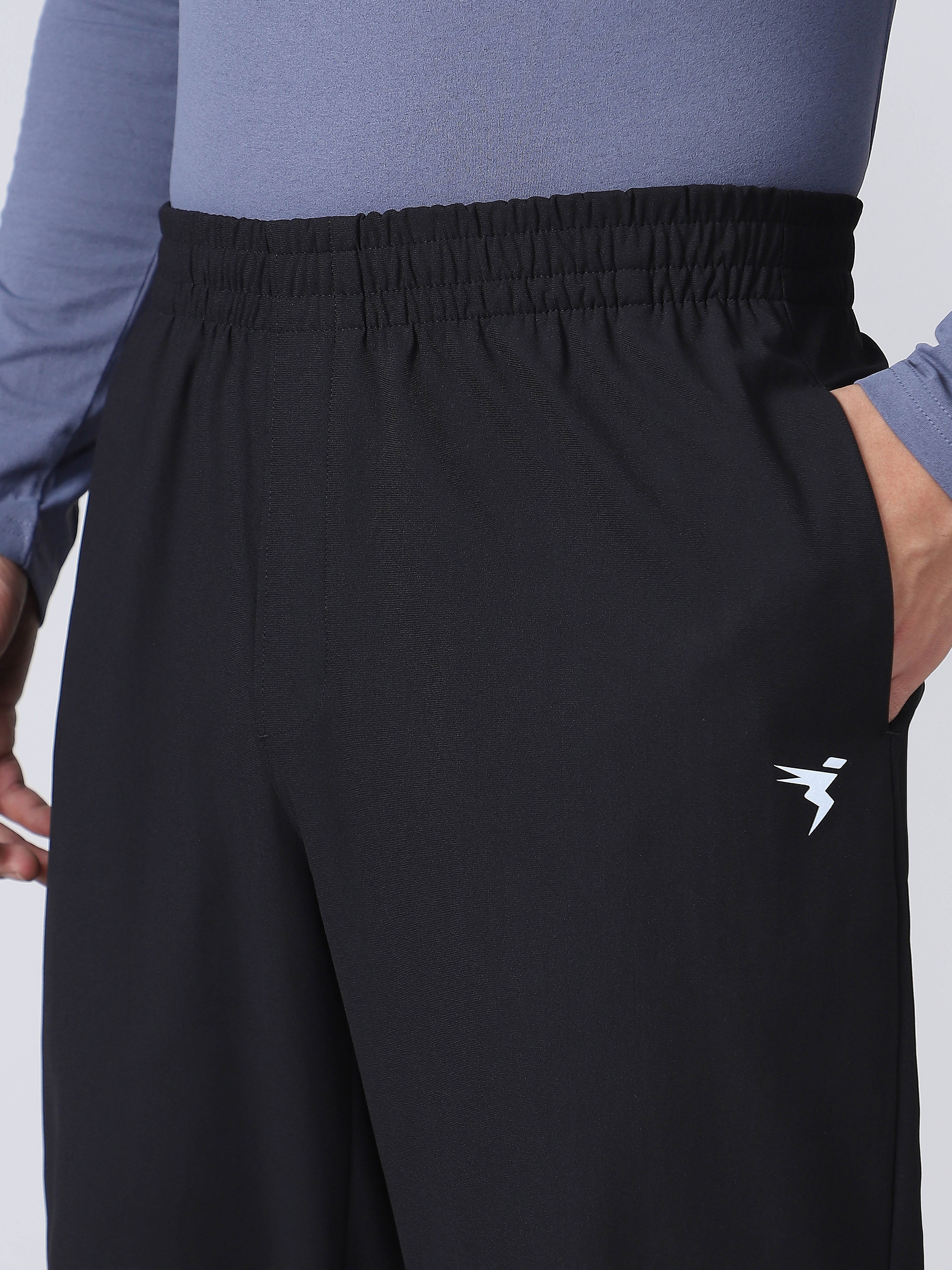 Men Solid Relax Fit Trackpants with DURACOOL+ - Image 7