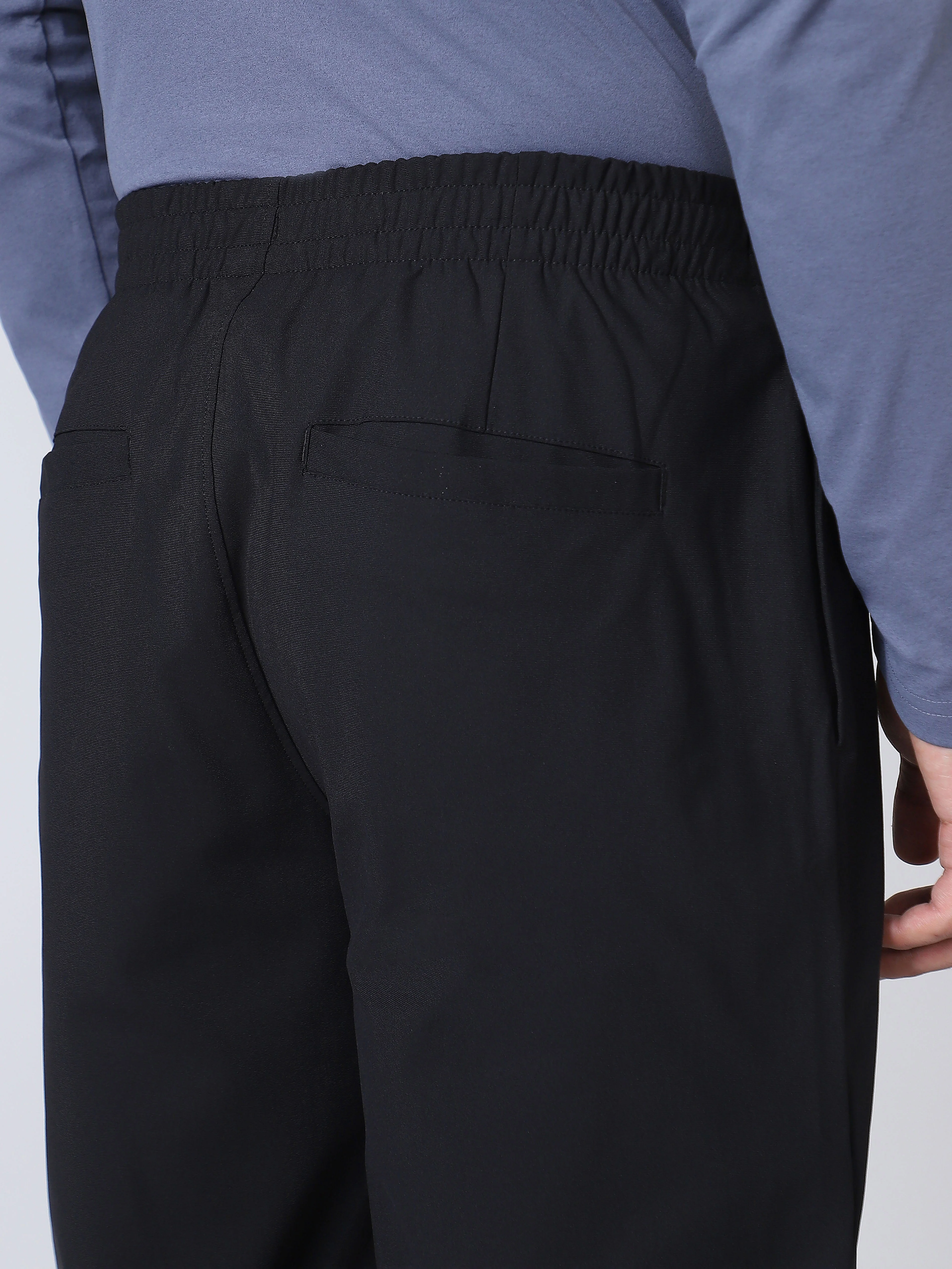 Men Solid Relax Fit Trackpants with DURACOOL+ - Image 8