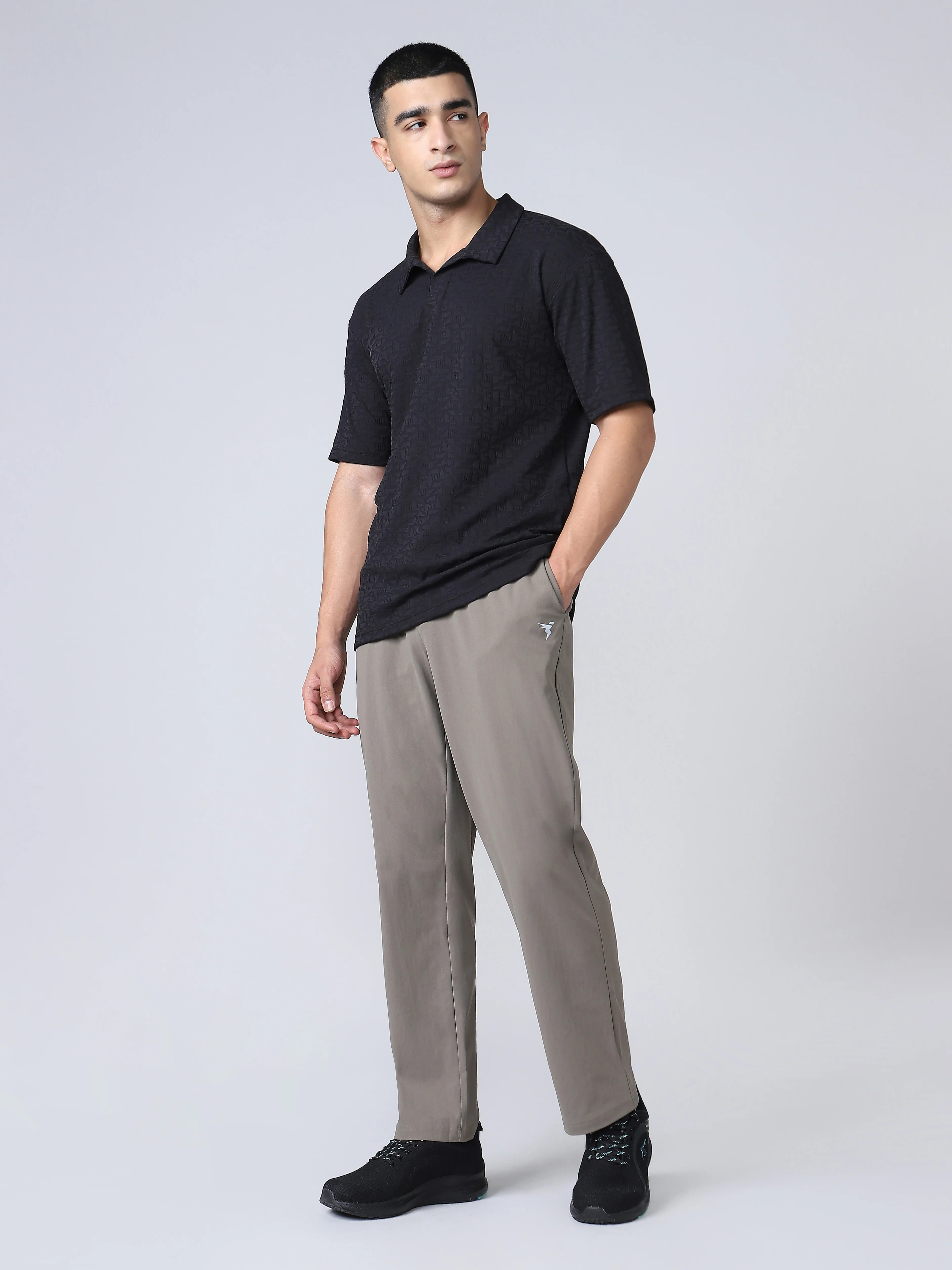 Men Solid Relax Fit Trackpants with DURACOOL+ - Image 6