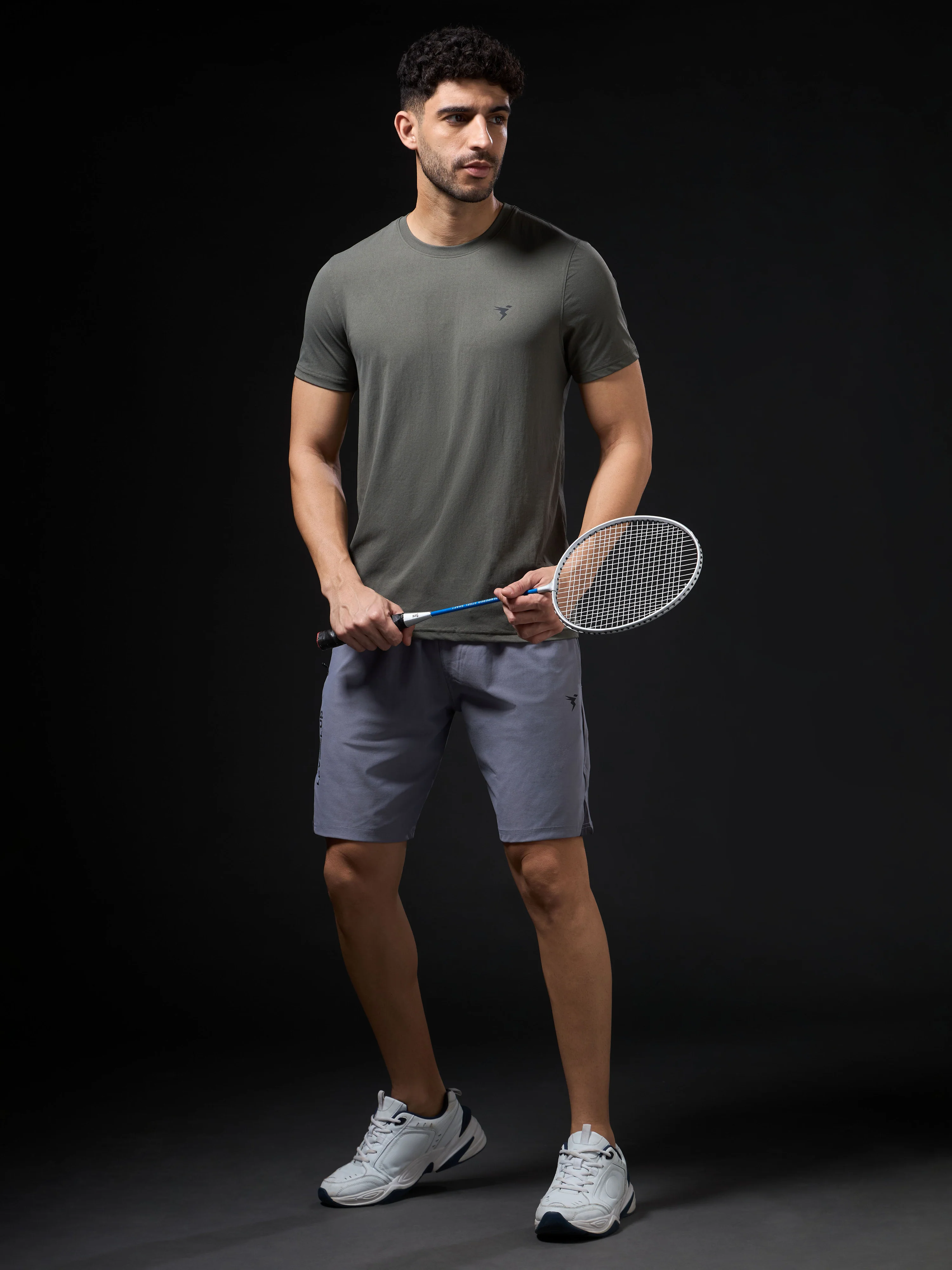 Men Solid Slim Fit Crew Neck T-shirt with COTFLEX - Image 5