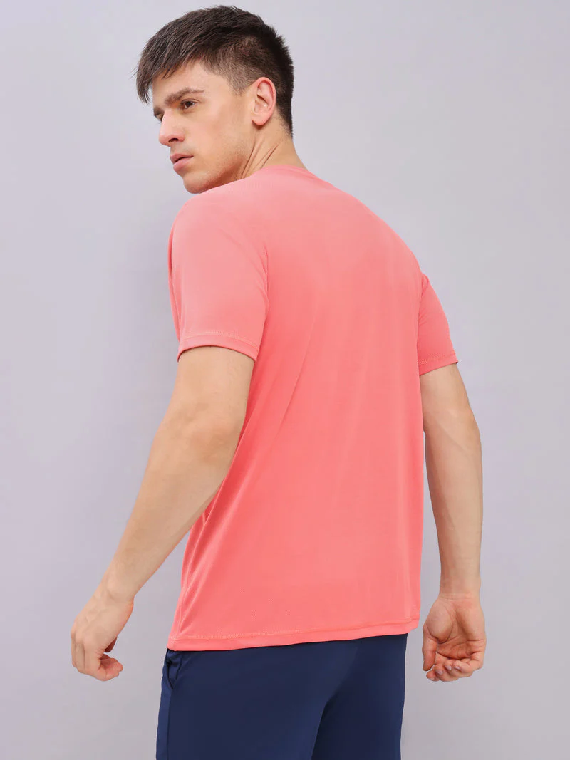 Men Solid Slim Fit Crew Neck T-shirt with TECHNO COOL+ (pack of 2) - Image 4
