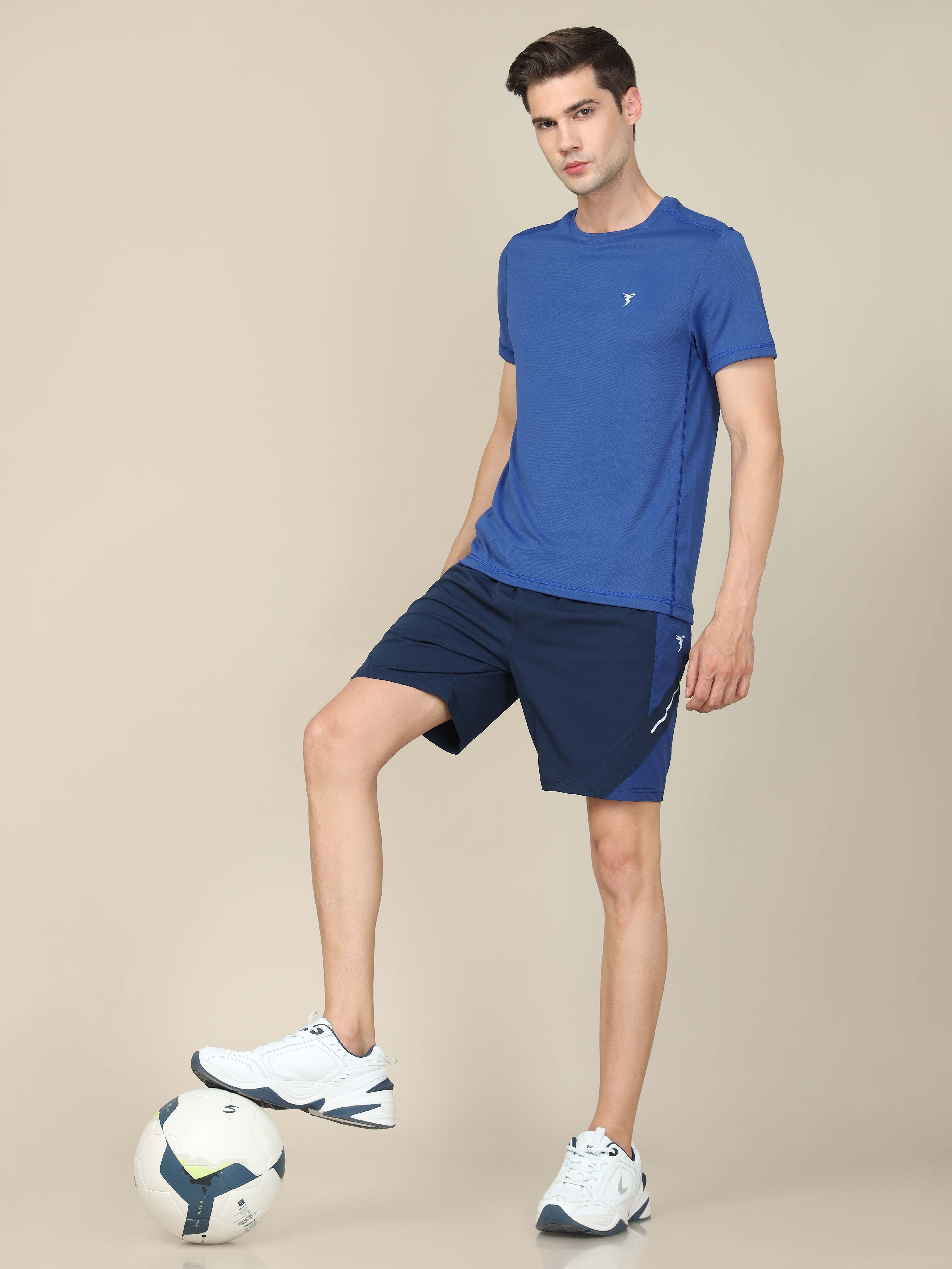 Men Solid Slim Fit Crew Neck T-shirt with TECHNO COOL+ (Pack of 3) - Image 5