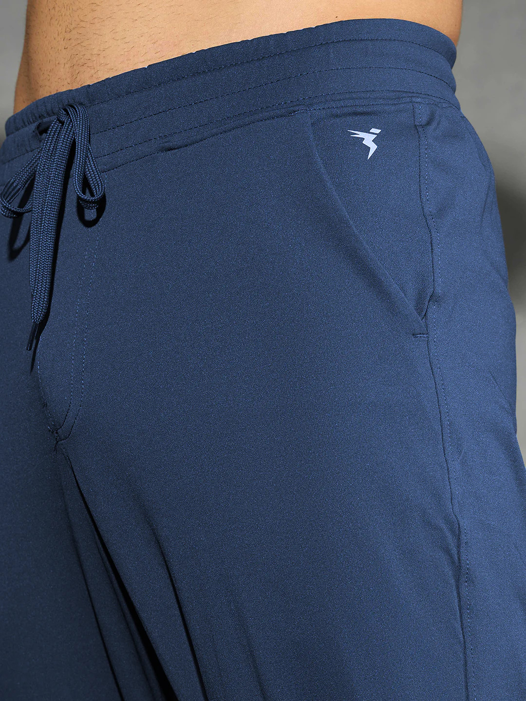 Men Solid Slim Fit Joggers with ELASTOPLUS - Image 4