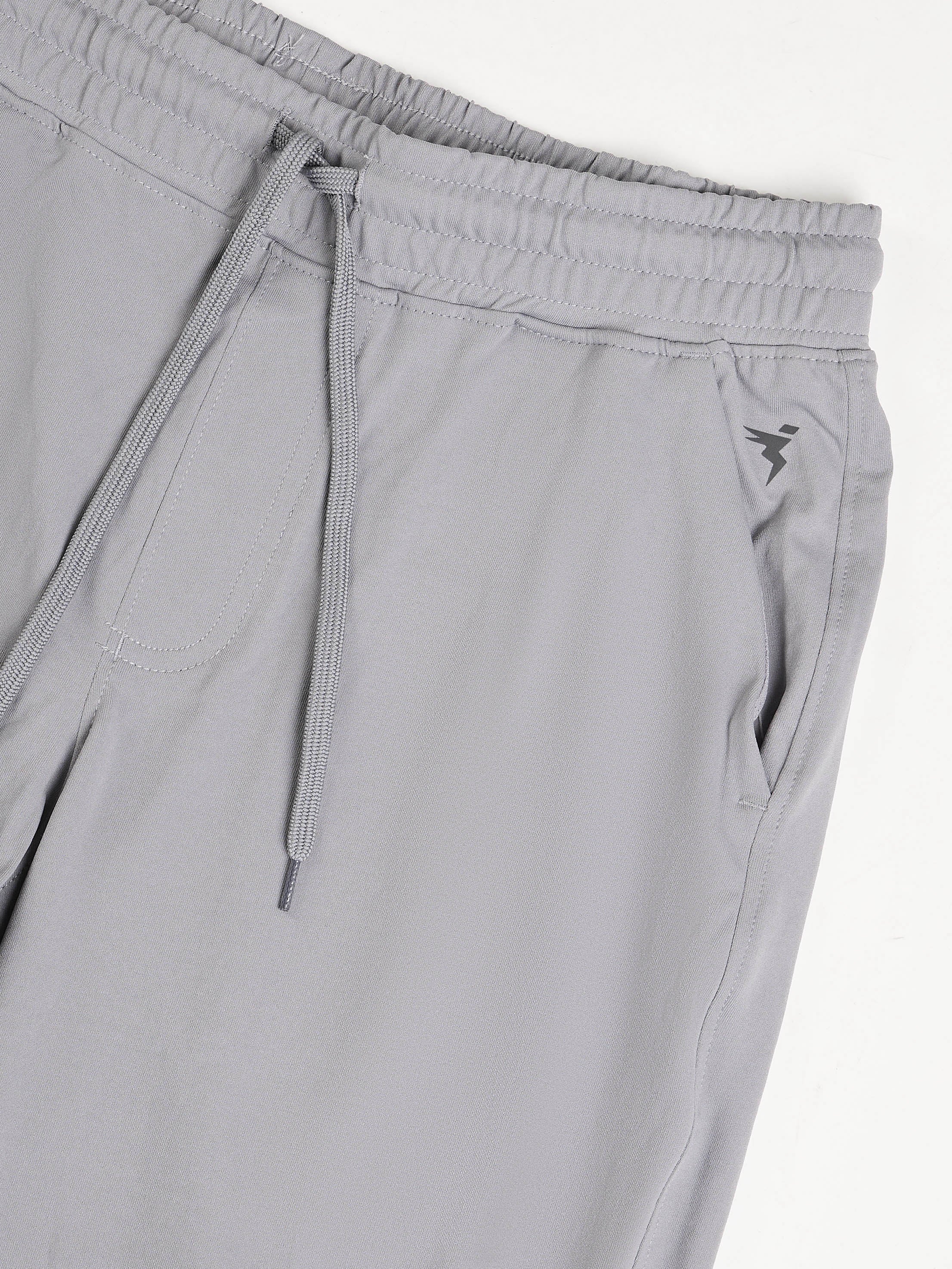 Men Solid Slim Fit Joggers with ELASTOPLUS - Image 7