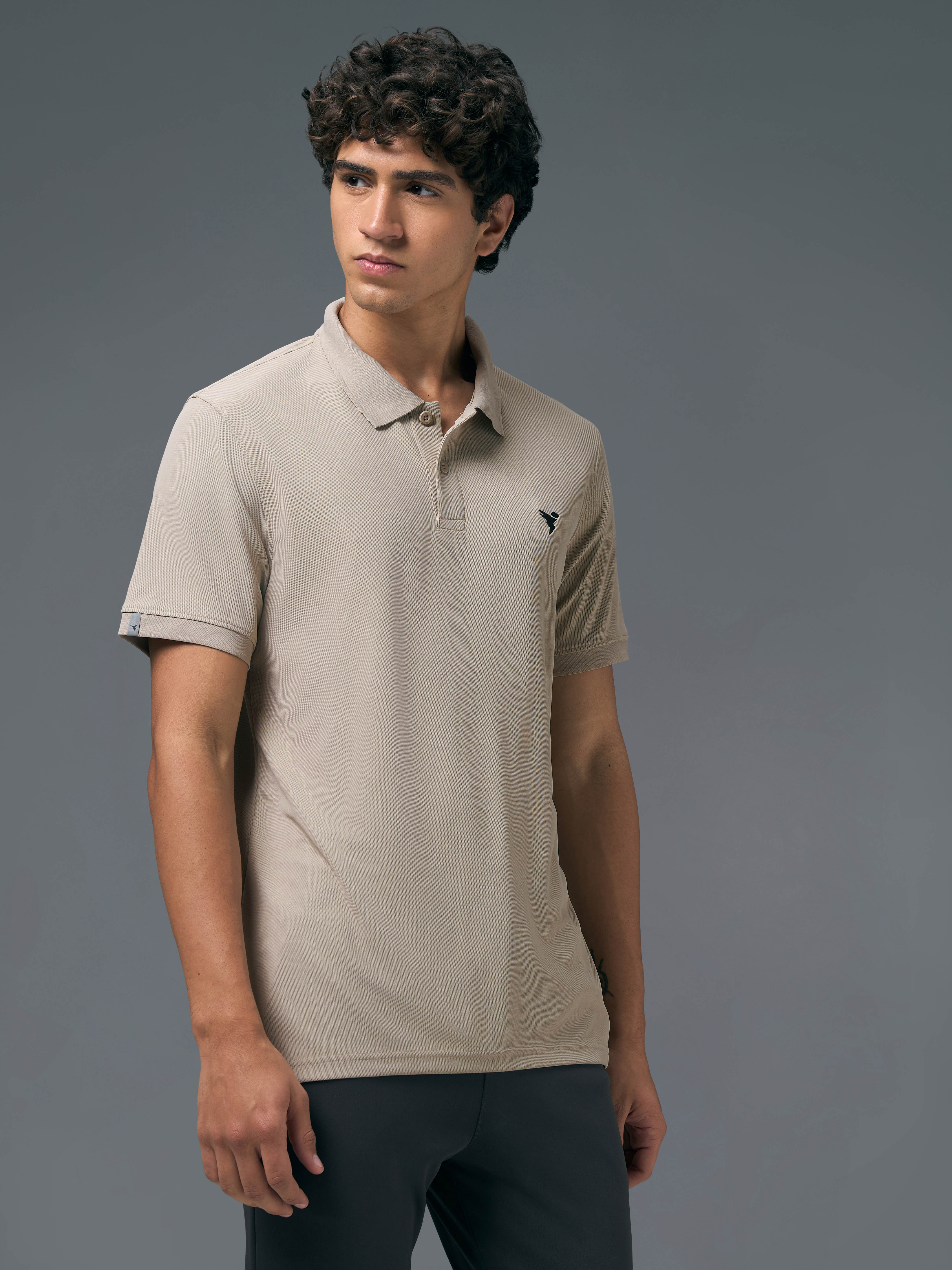 Men Solid Slim Fit Polo T-shirt  pack of 3 with MATPIQ - Image 5