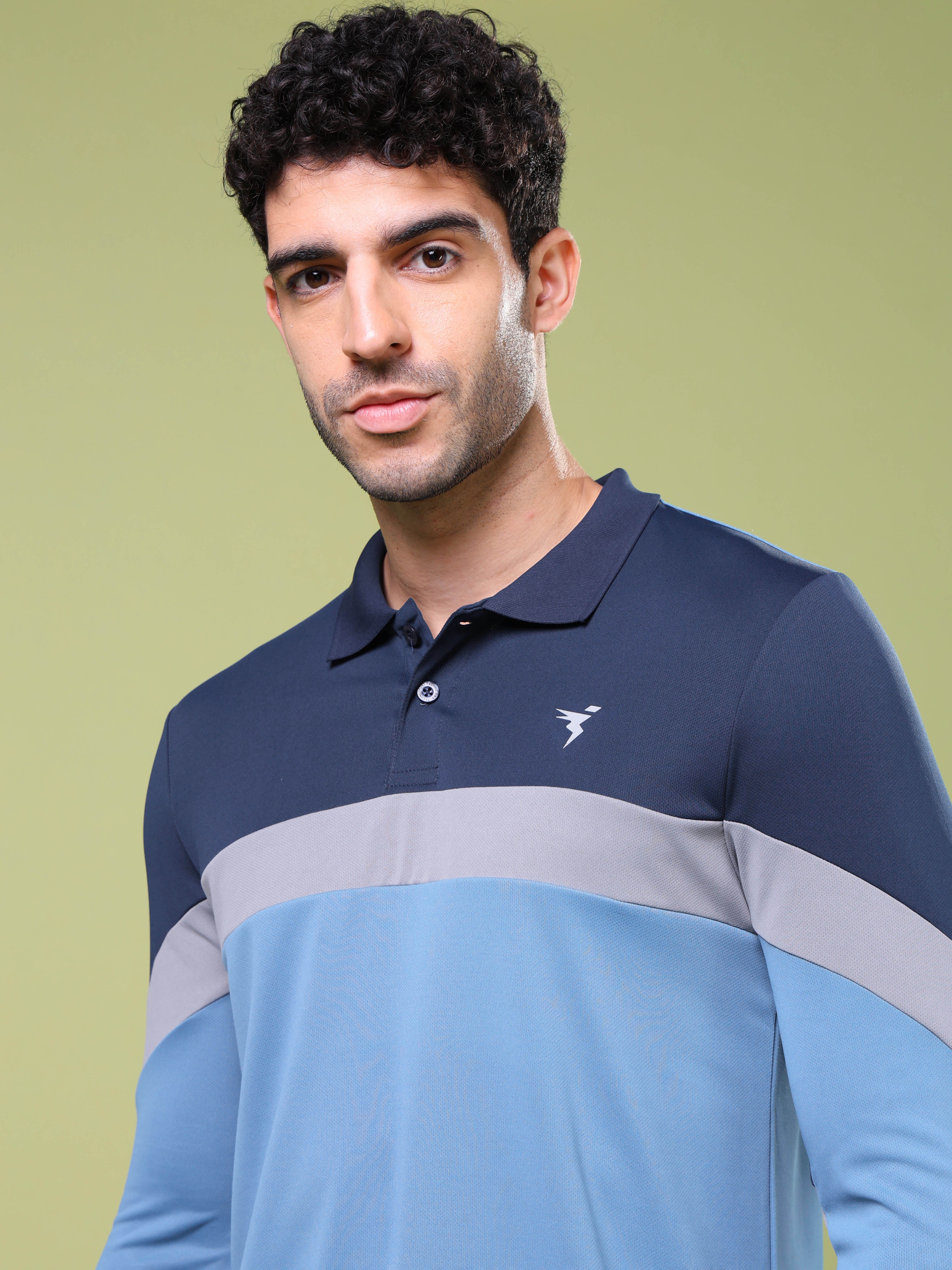 Men Solid Slim Fit Polo T-shirt with TECHNOCOOL+ - Image 6