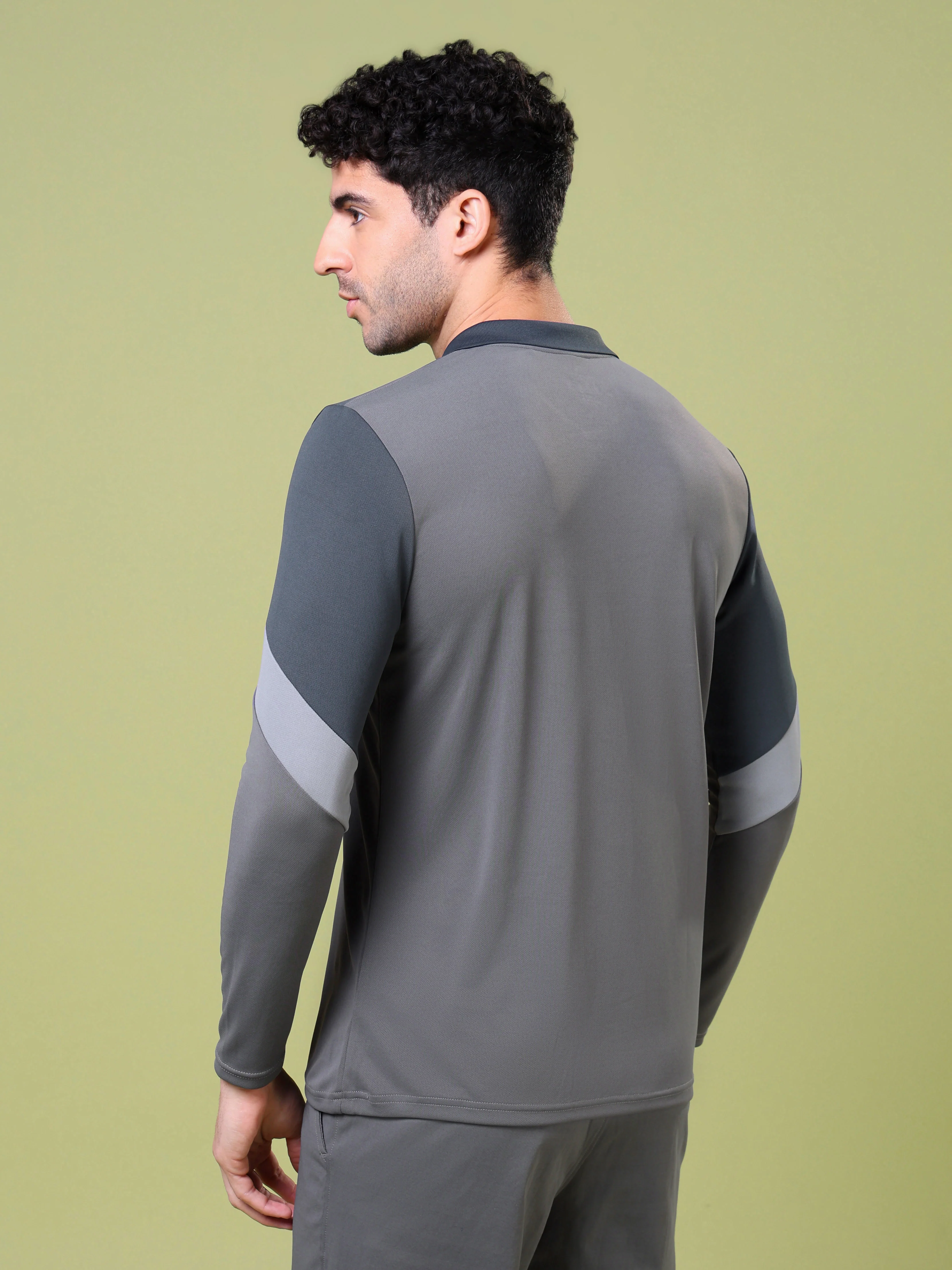 Men Solid Slim Fit Polo T-shirt with TECHNOCOOL+ - Image 2