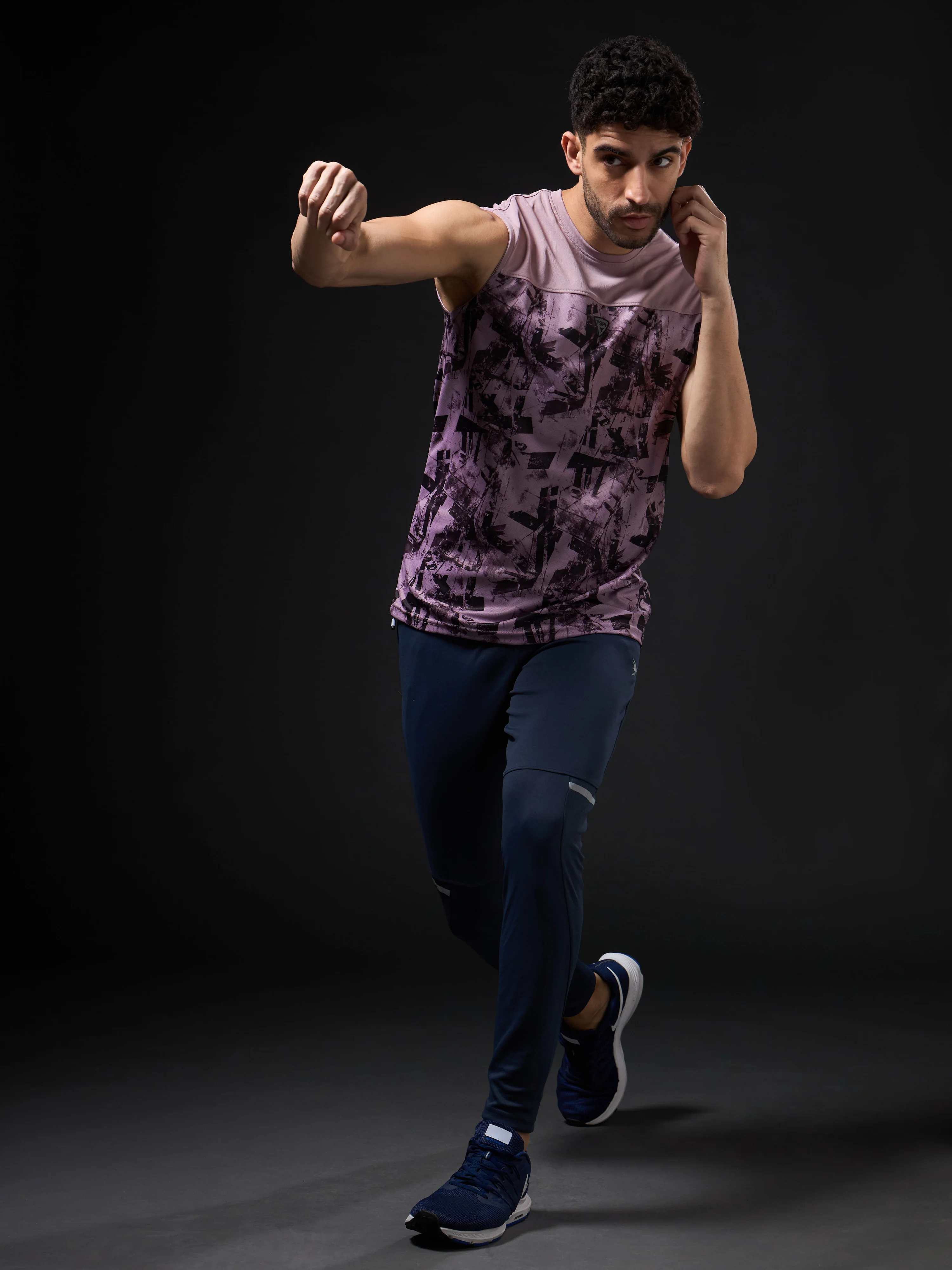 Men Printed Slim Fit Round Neck Innerwear Vest with TECHNOCOOL+ - Image 5