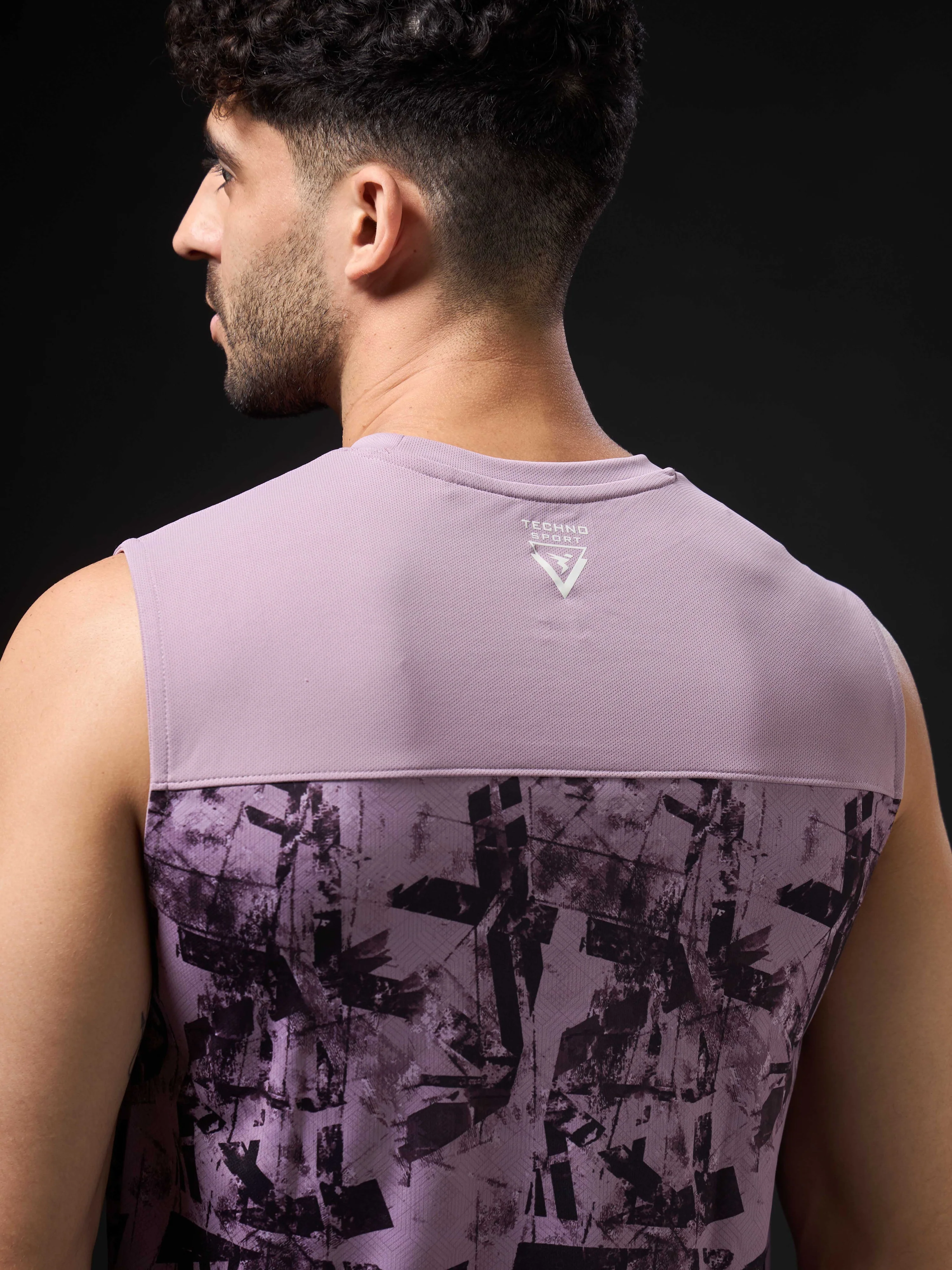 Men Printed Slim Fit Round Neck Innerwear Vest with TECHNOCOOL+ - Image 7