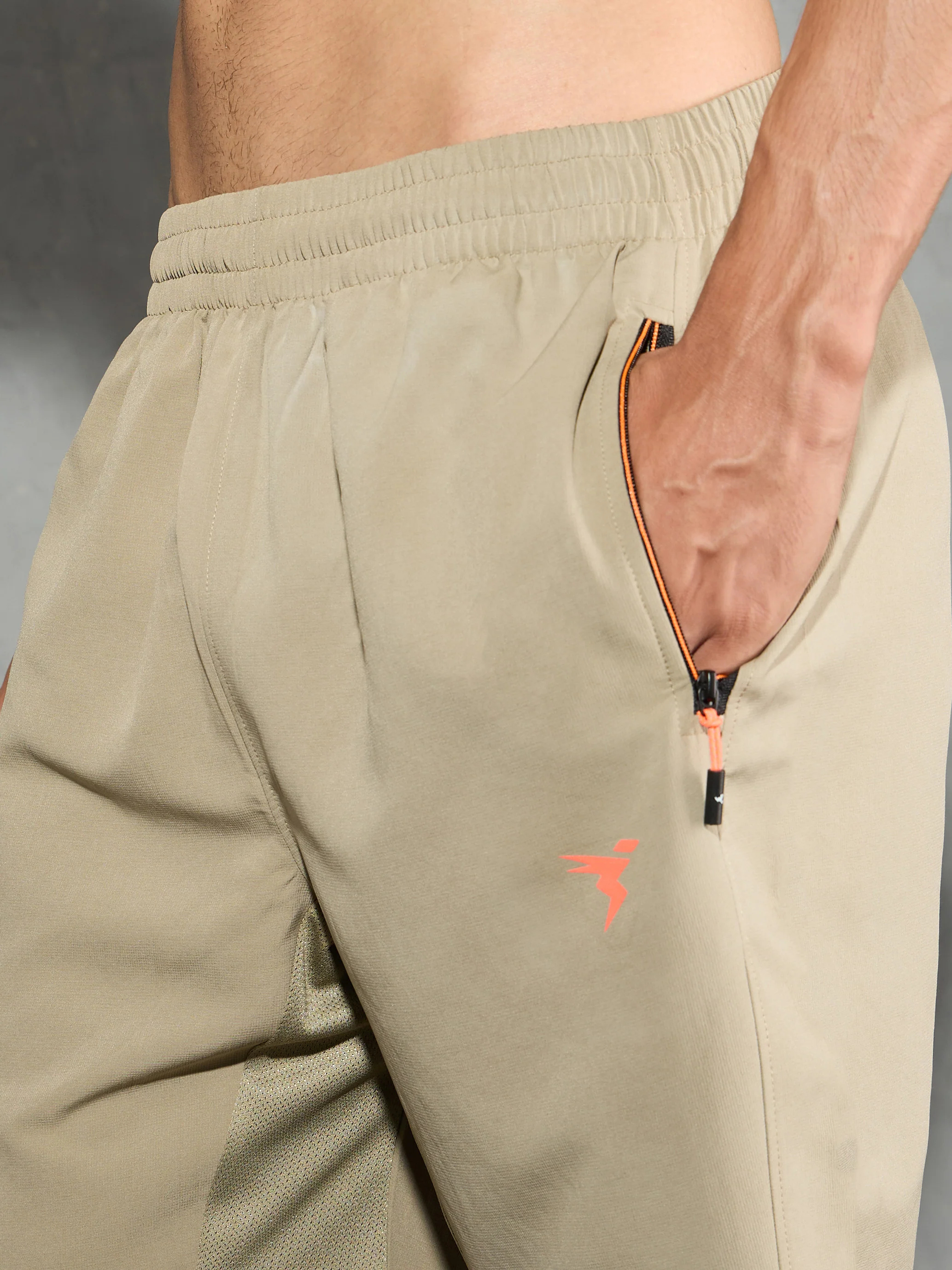 Men Solid Slim Fit Shorts with TECHNOLITE - Image 6