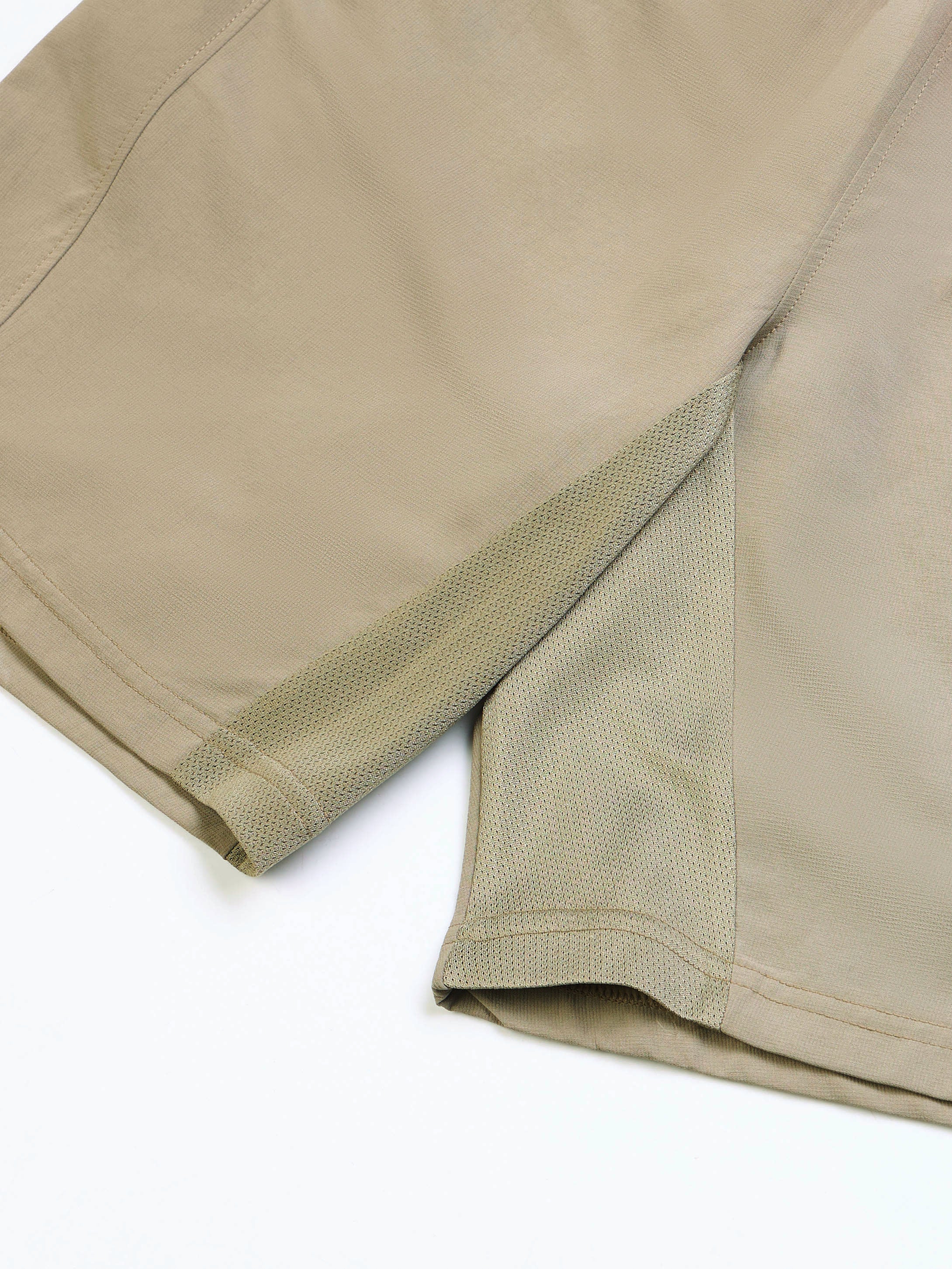 Men Solid Slim Fit Shorts with TECHNOLITE - Image 9