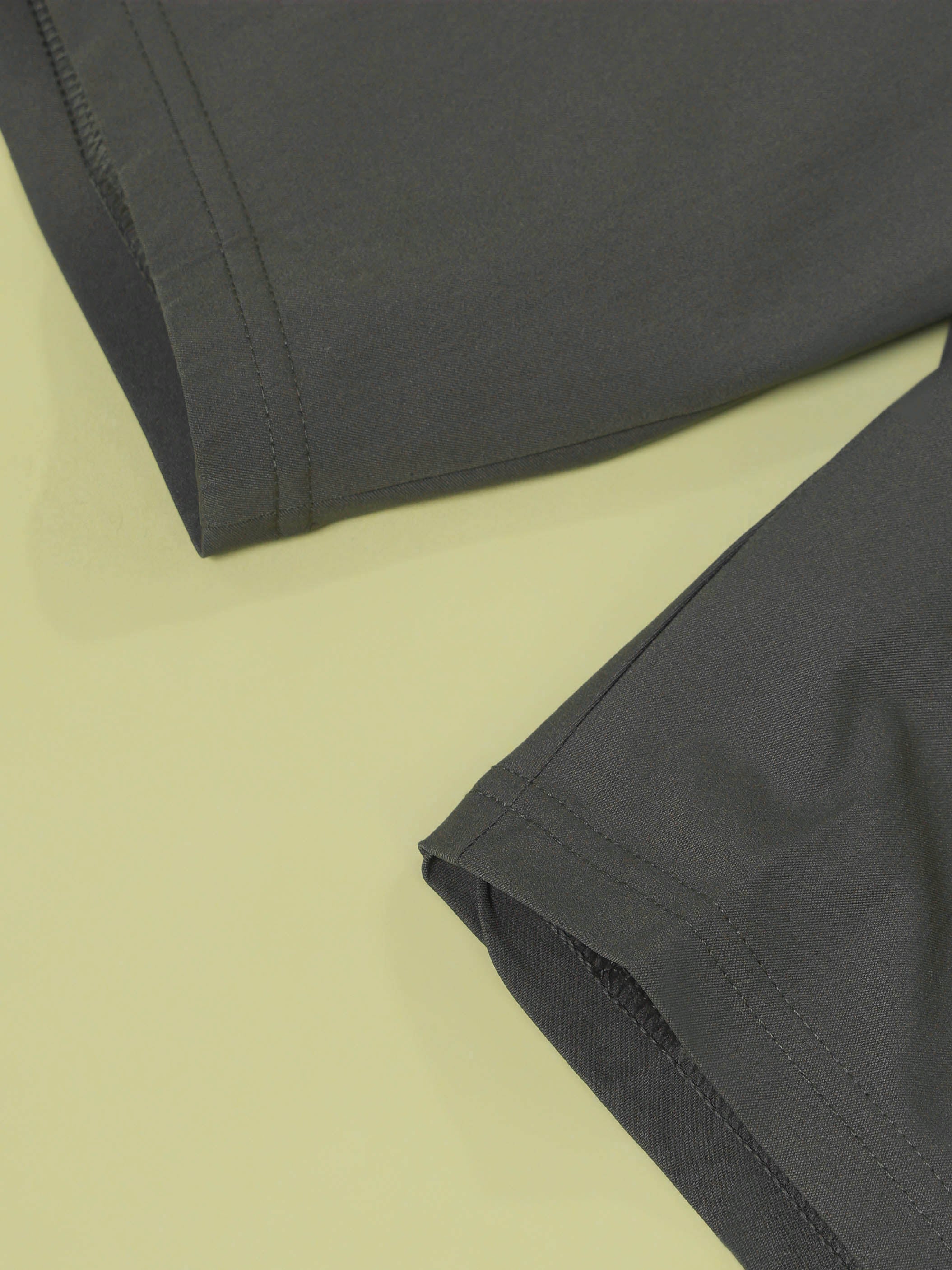 Men Solid Slim Fit Shorts with TS FLEXI - Image 9