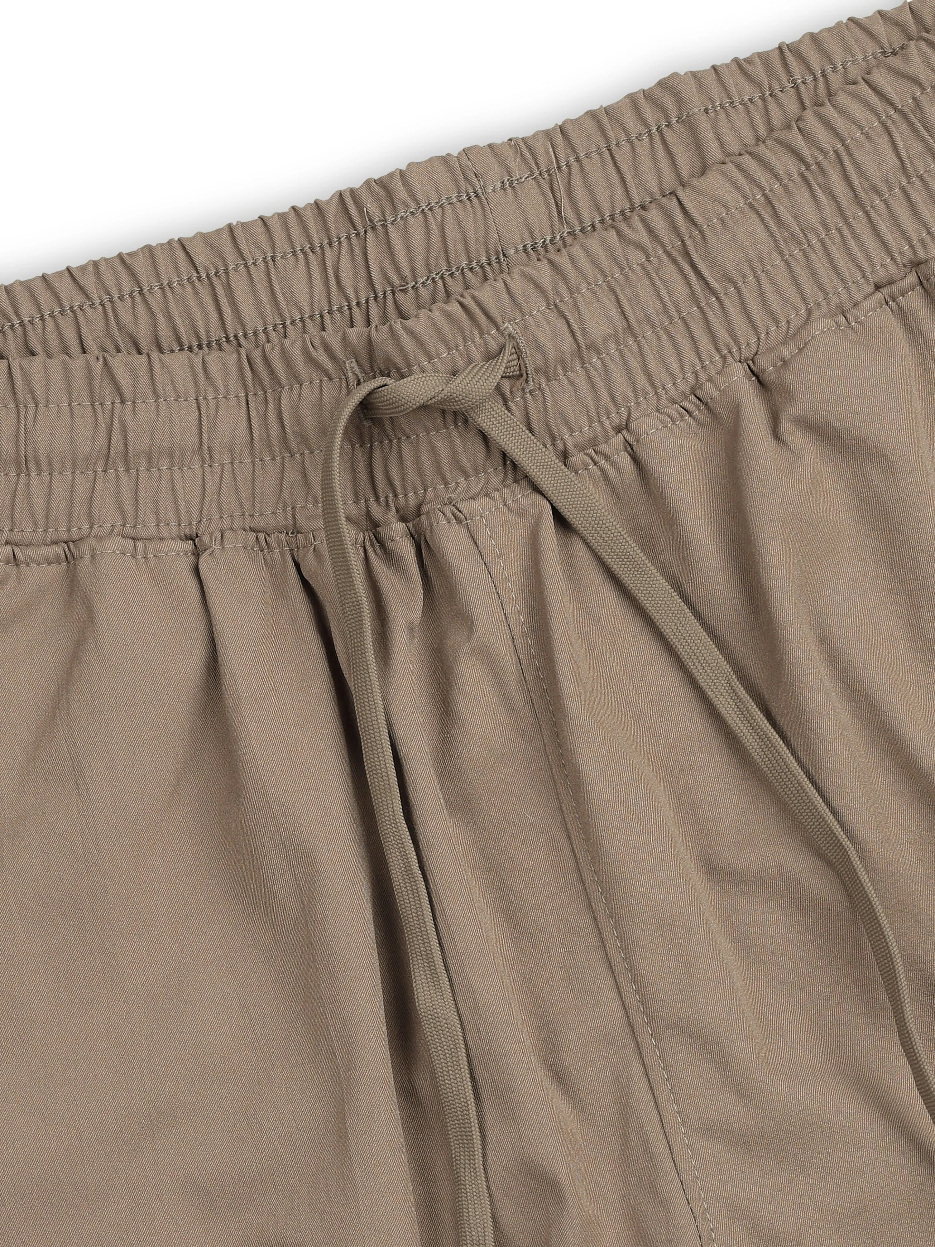 Men Solid Slim Fit Shorts with TS FLEXI - Image 7