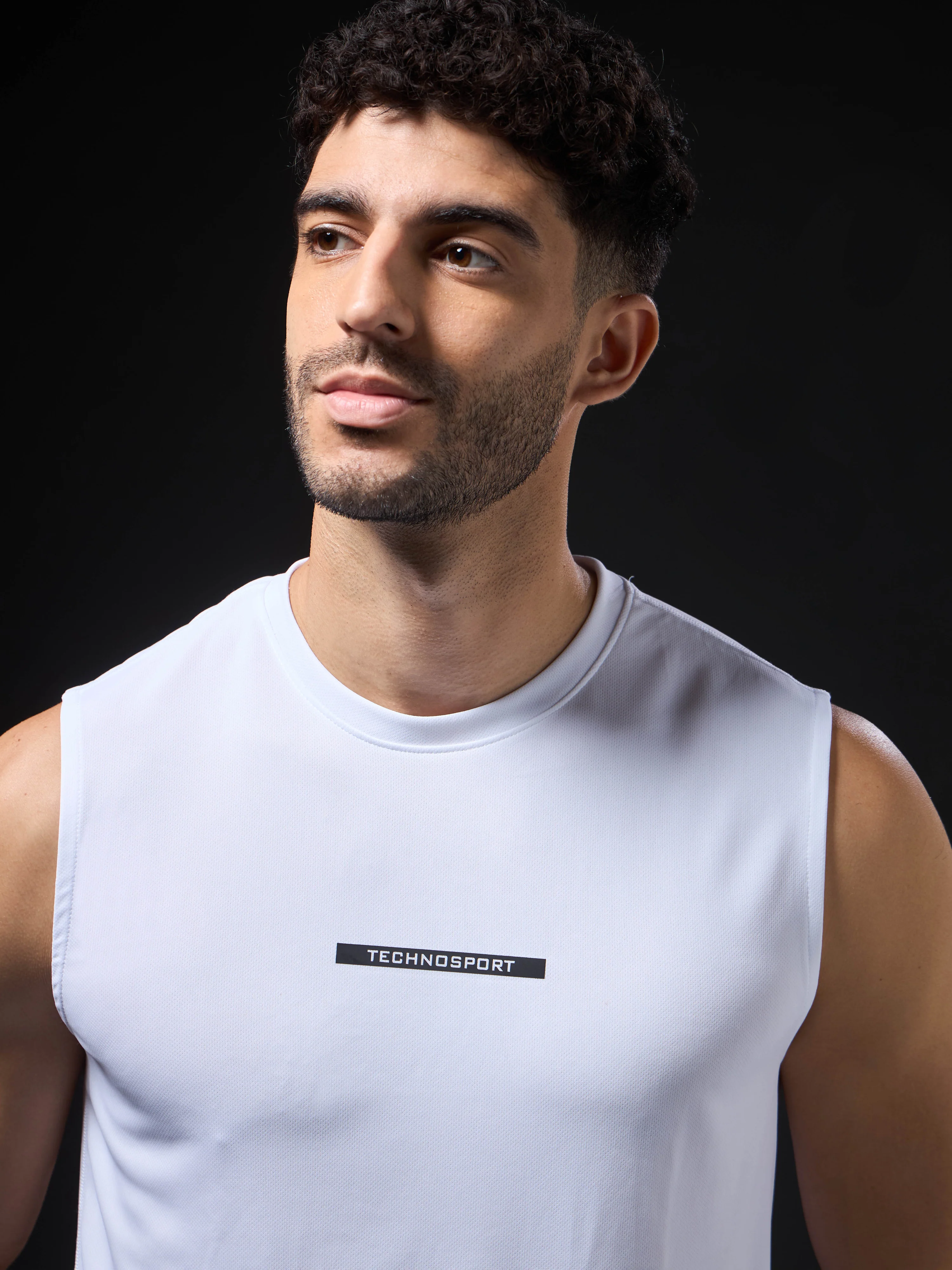 Men Solid Slim Fit Sports Innerwear Vest with TECHNOCOOL+ (Pack of 2) - Image 7