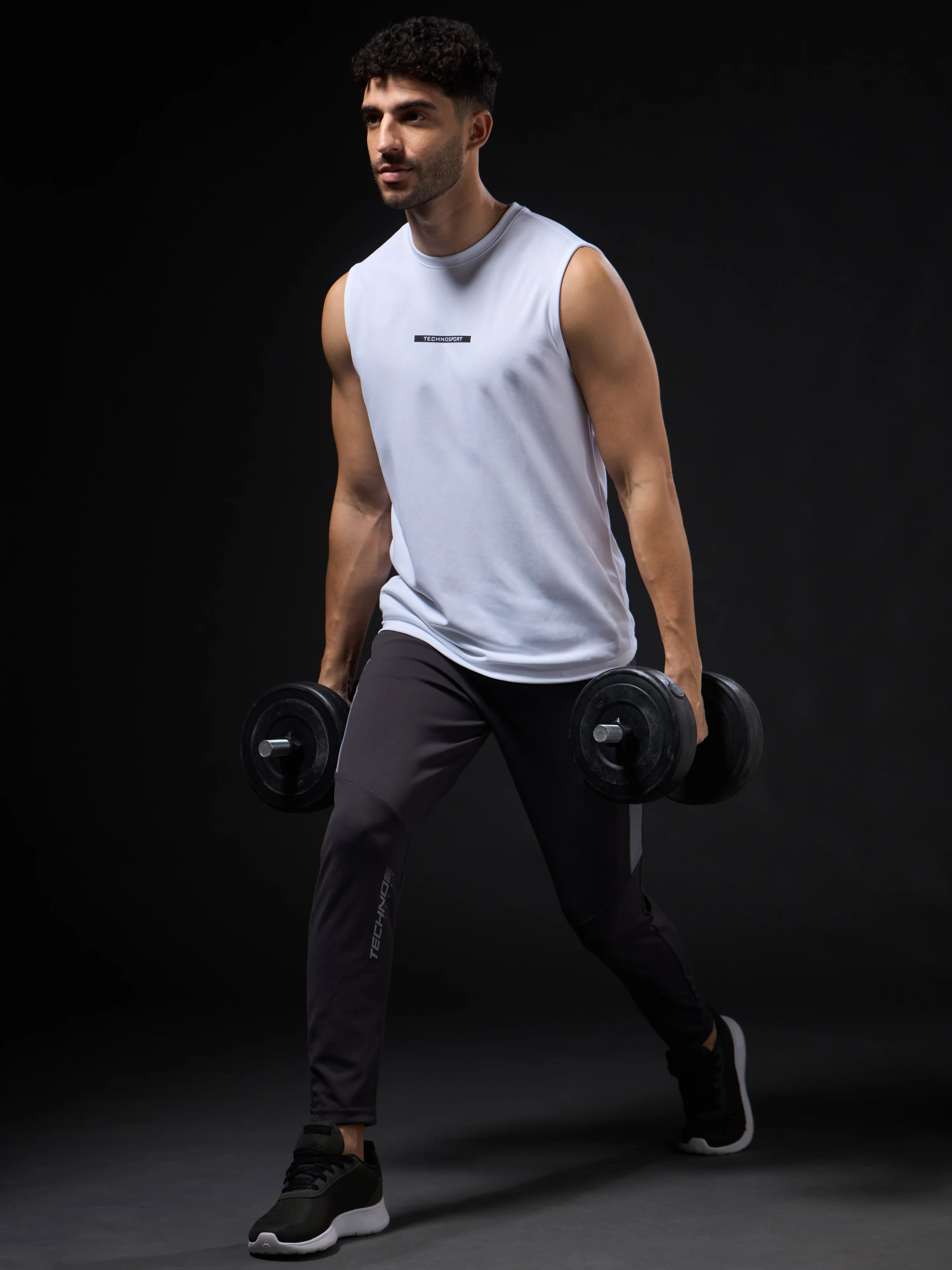 Men Solid Slim Fit Sports Innerwear Vest with TECHNOCOOL+ - Image 5