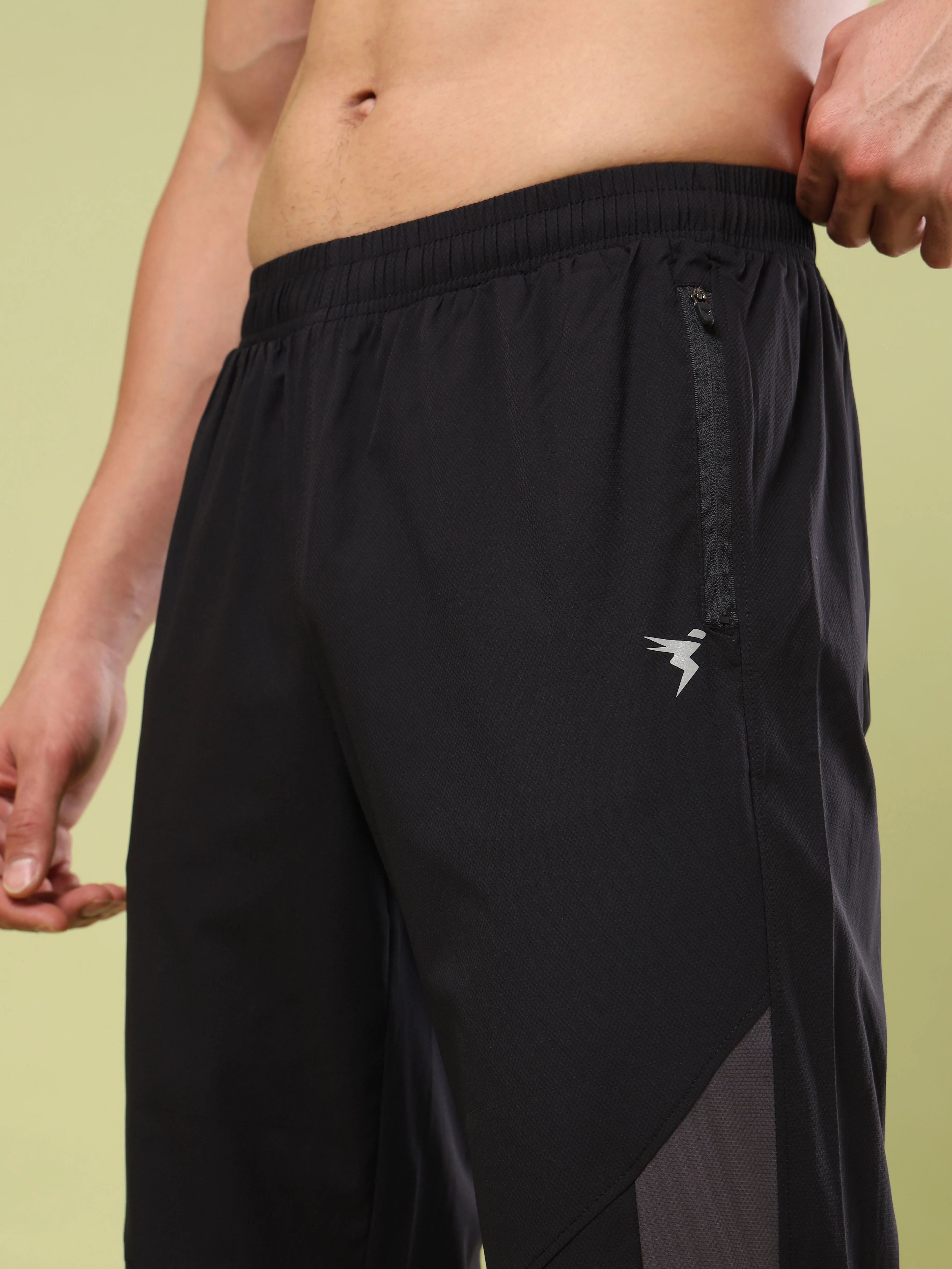 Men Solid Slim Fit Sports Joggers with TECHNOLITE - Image 6