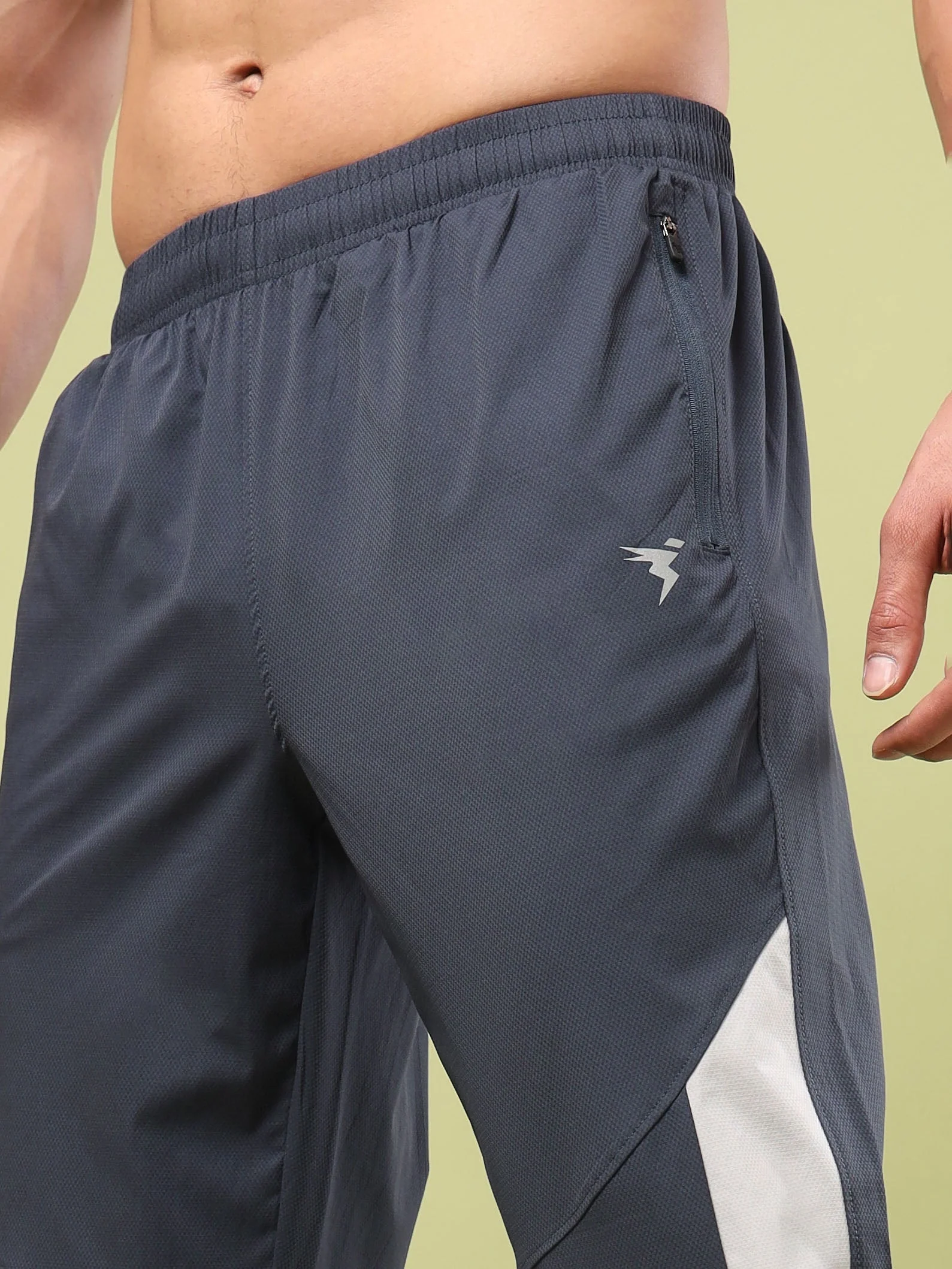 Men Solid Slim Fit Sports Joggers with TECHNOLITE - Image 6