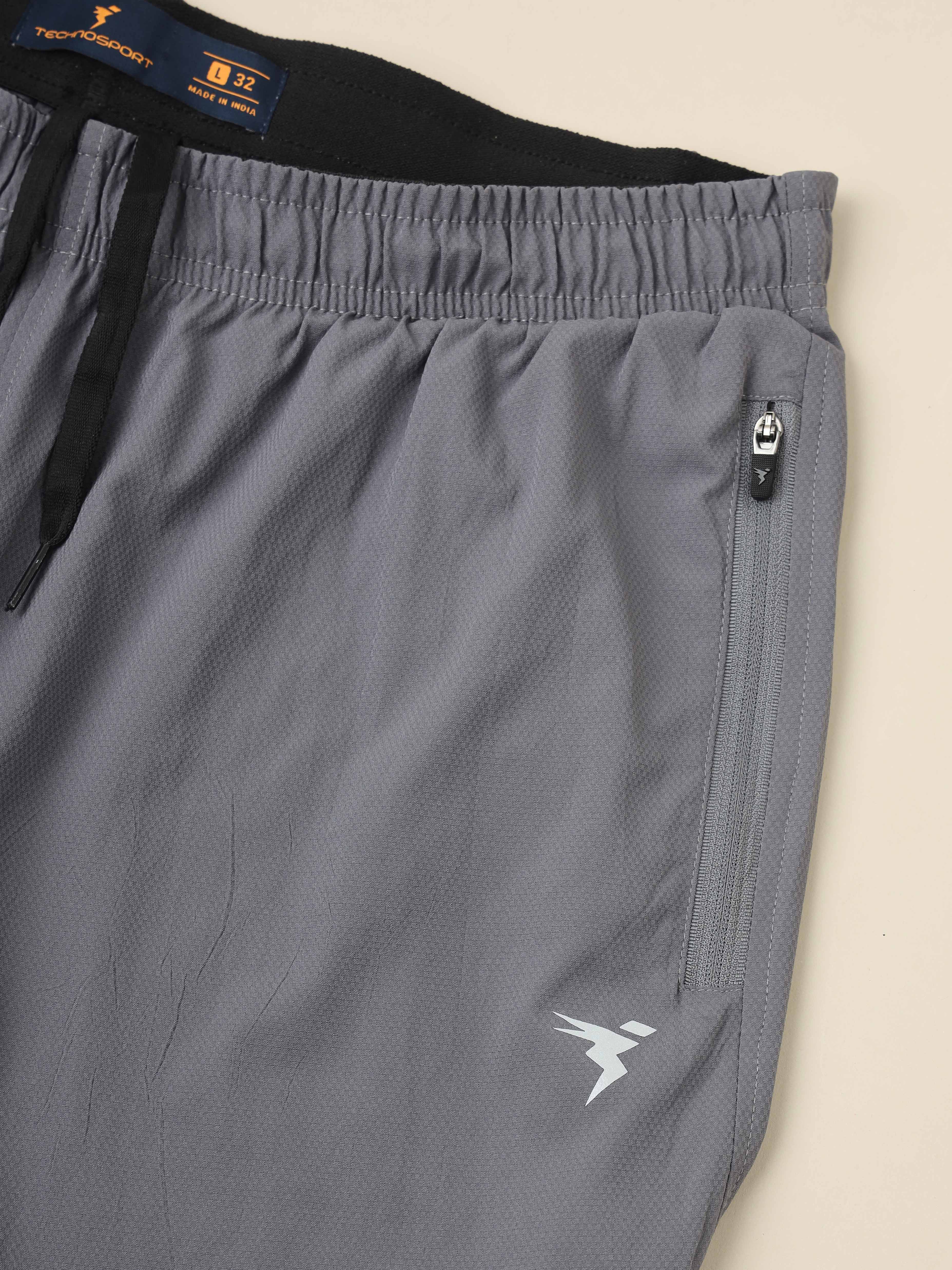 Men Solid Slim Fit Sports Joggers with TECHNOLITE - Image 10