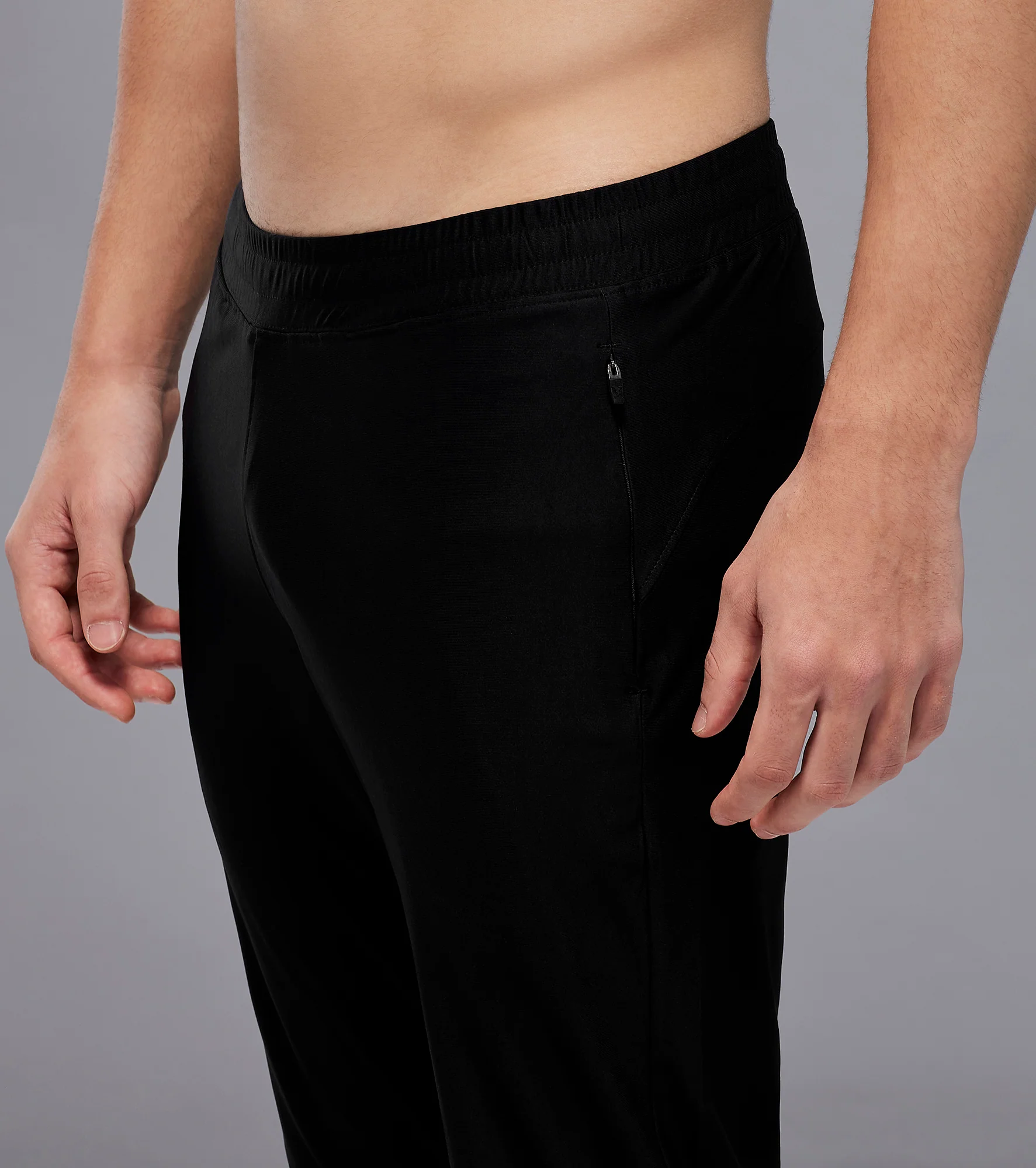 Men Solid Slim Fit Sports Trackpants with DURACOOL+ - Image 5