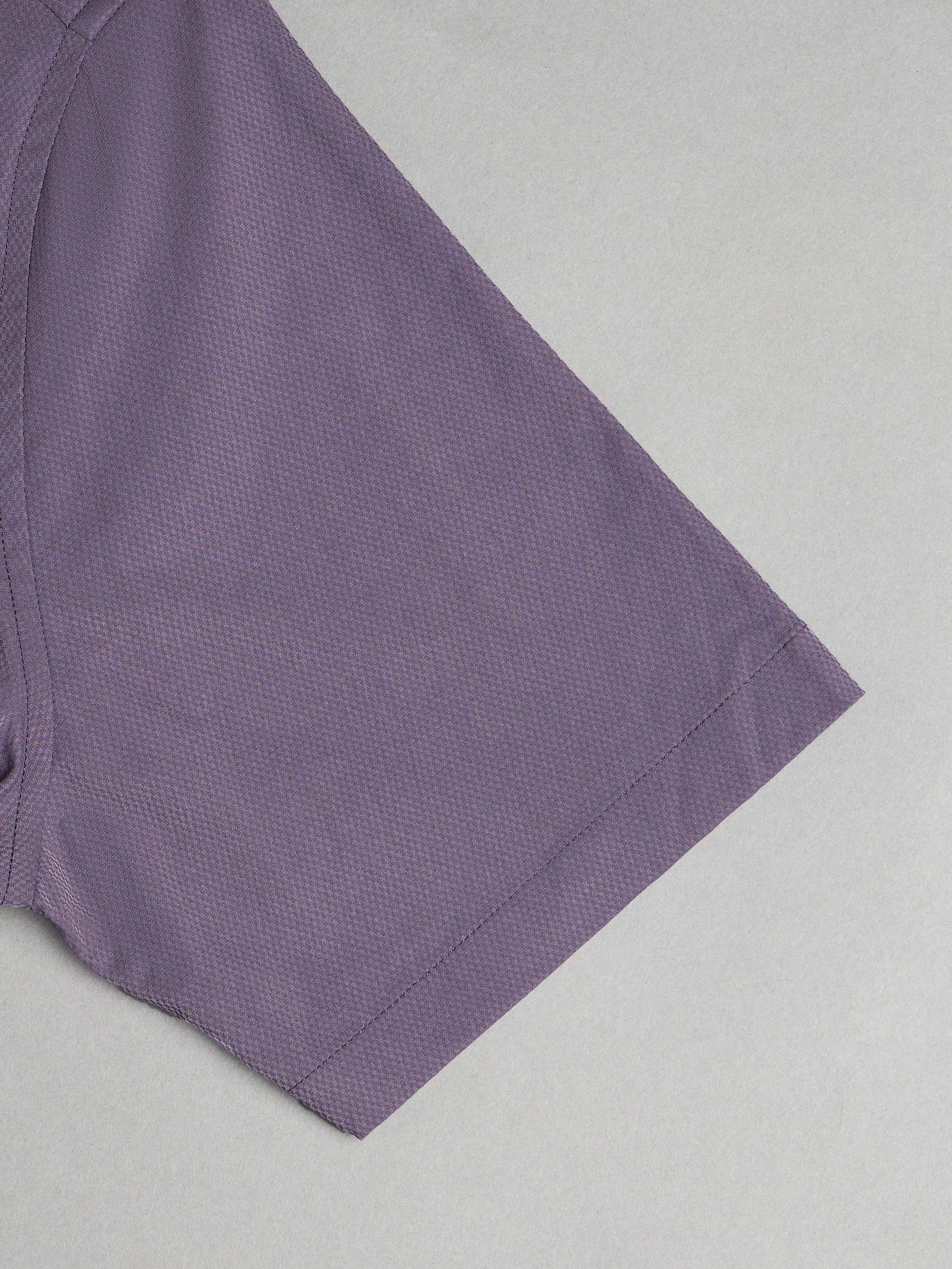 Men Solid Slim Fit Spread Collar Shirt with TS LYTRA - Image 8