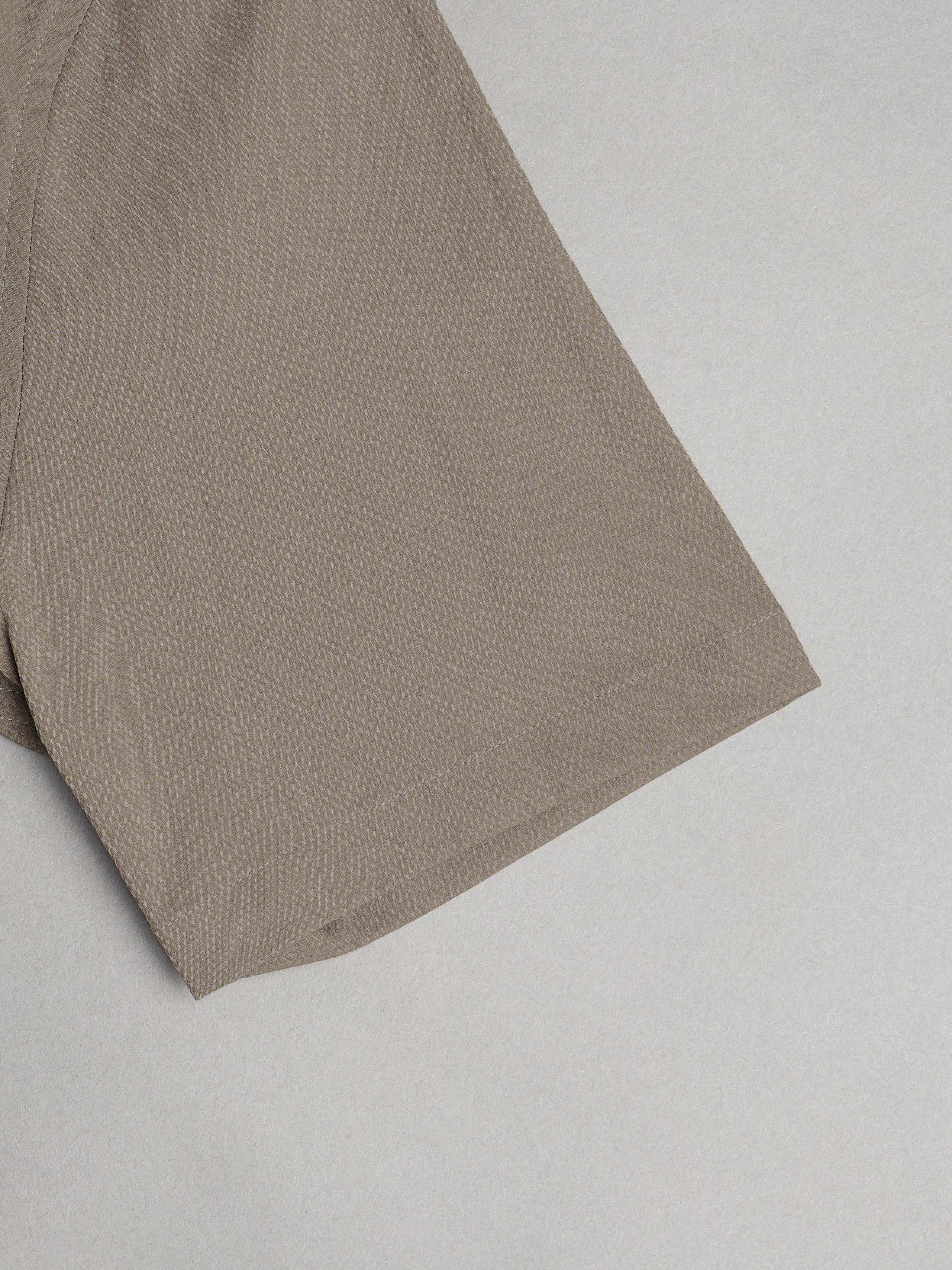 Men Solid Slim Fit Spread Collar Shirt with TS LYTRA - Image 8