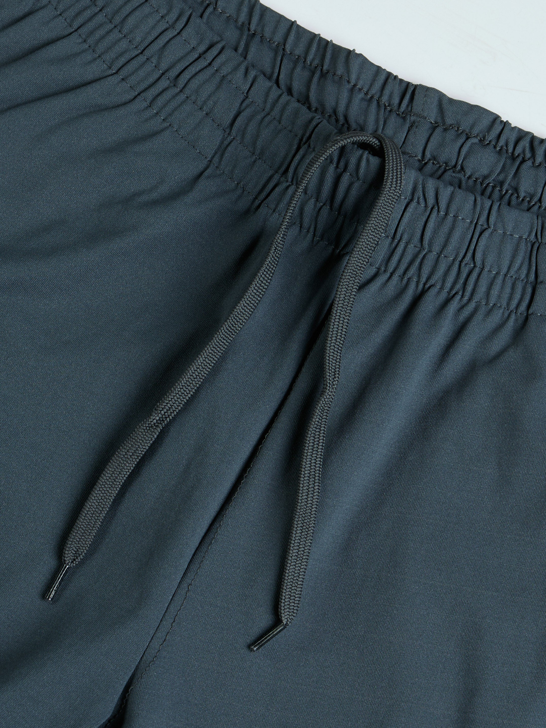 Men Solid Slim Fit Trackpants with 4 Way Crispy - Image 7