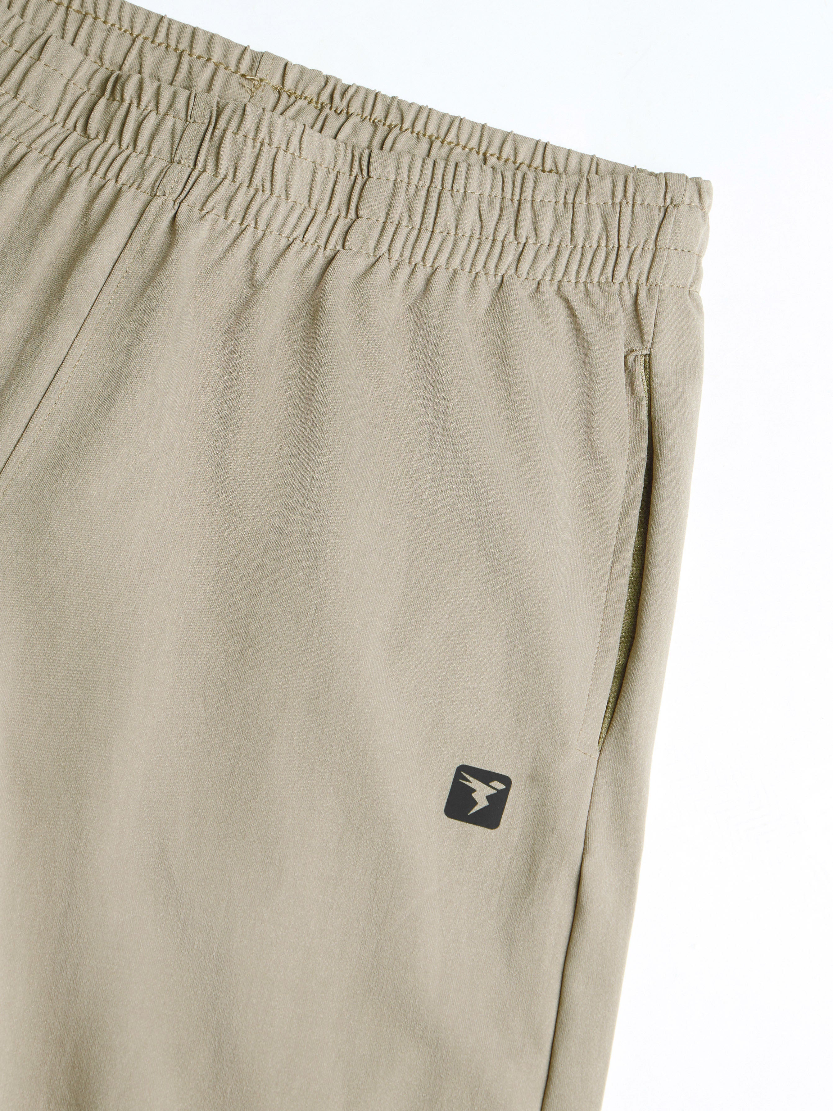 Men Solid Slim Fit Trackpants with 4 Way Crispy - Image 8