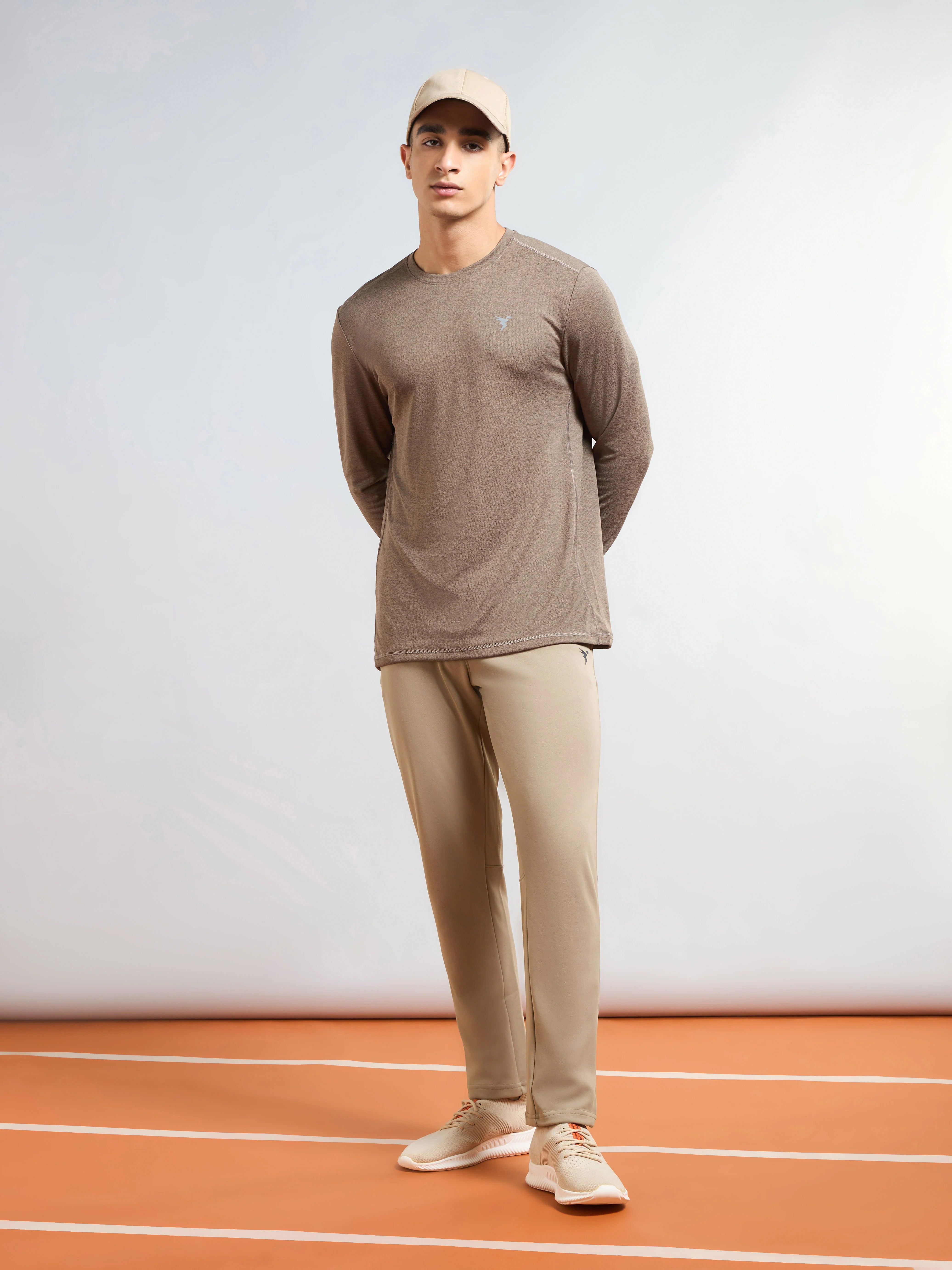 Men Solid Slim Fit Trackpants with ELASTO PLUS - Image 4