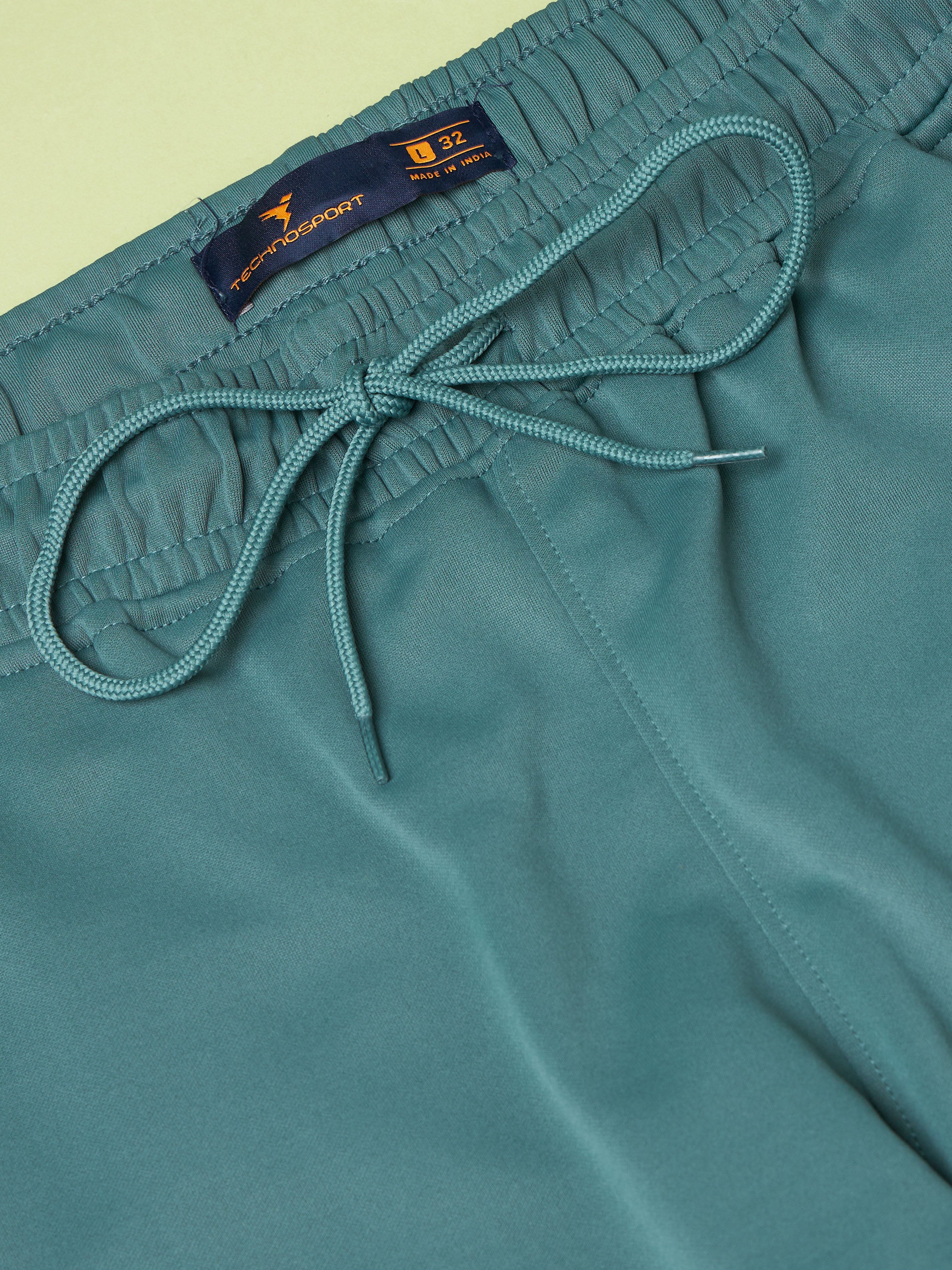 Men Solid Slim Fit Trackpants with ELASTO PLUS - Image 7