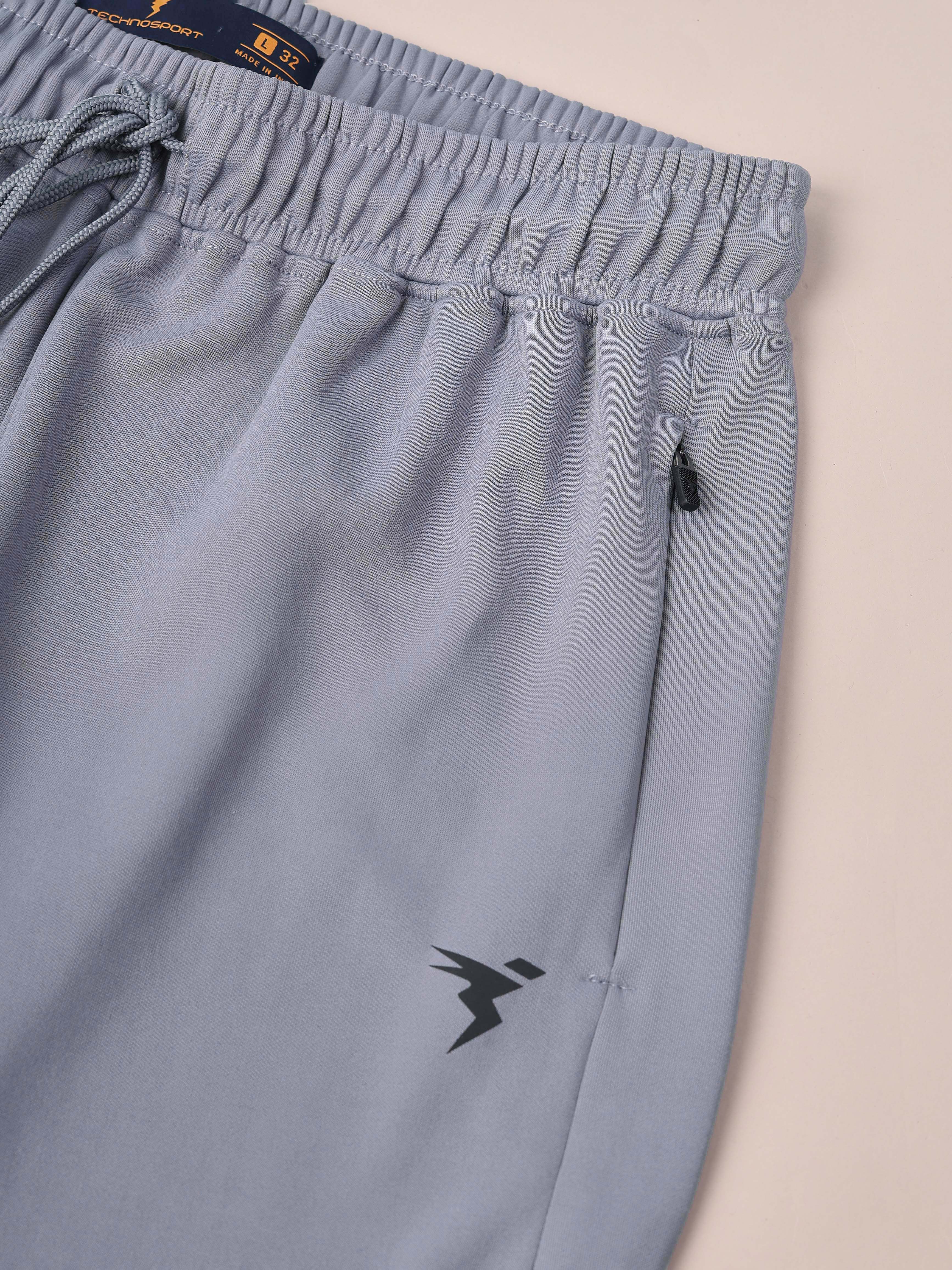 Men Solid Slim Fit Trackpants with ELASTO PLUS - Image 7