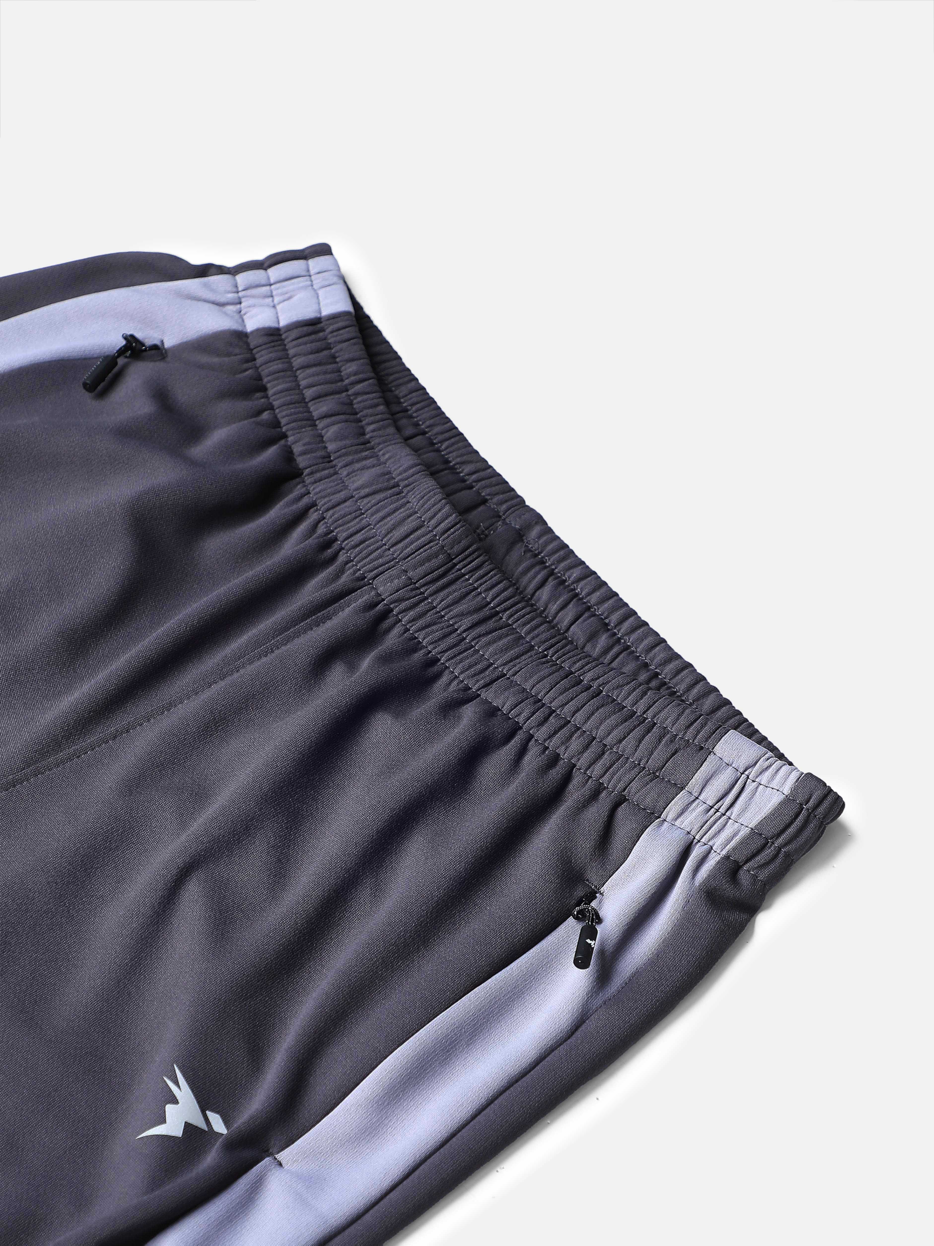 Men Solid Slim Fit Trackpants with TECHNO DRY - Image 9