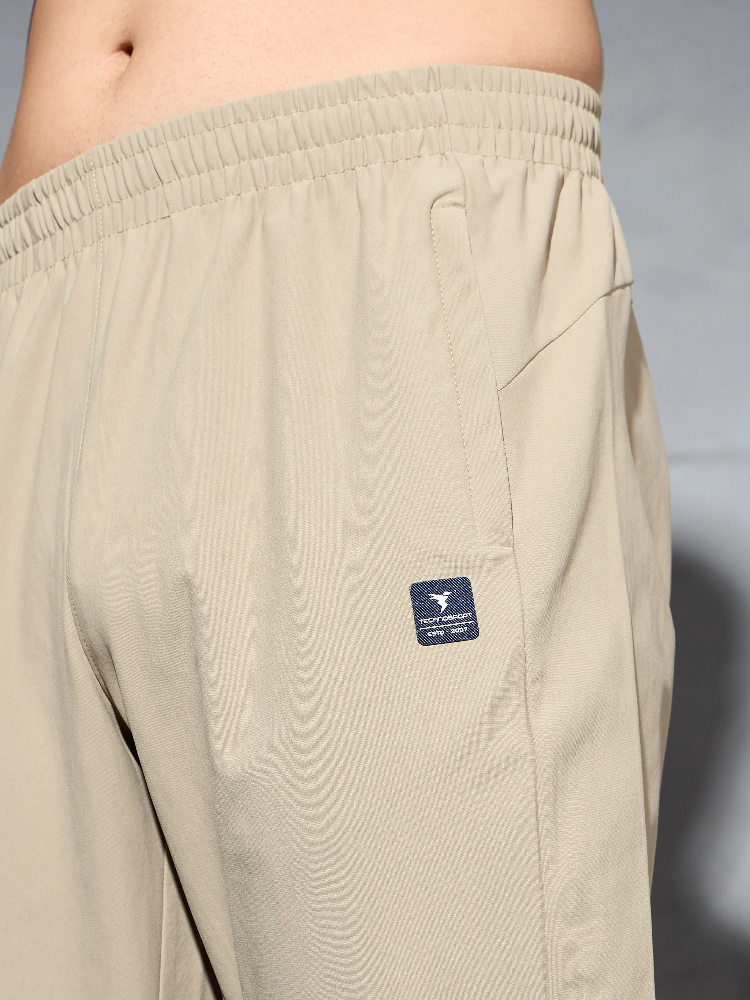 Men Solid Straight Fit Sports Trackpants with DURACOOL+ - Image 6