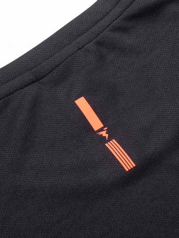 Men Solid Slim Fit Crew Neck T-shirt with TECHNO COOL - Image 7