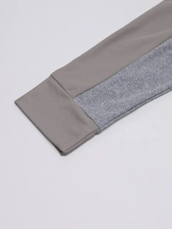 Men Colorblock Slim Fit Crew Neck T-shirt with TECHNOLITE - Image 8