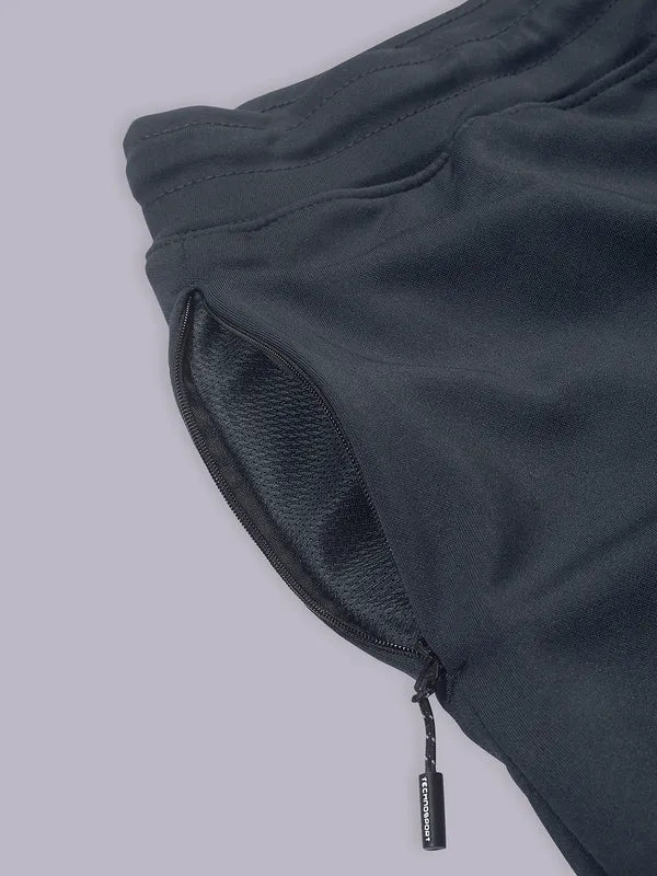 Men Solid Slim Fit Shorts with ELASTO PLUS - Image 9