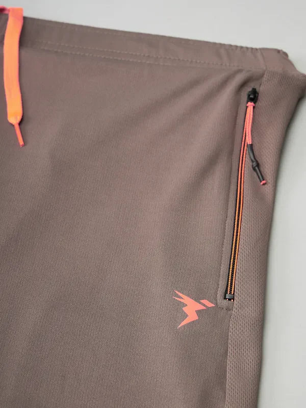 Men Solid Slim Fit Trackpants with TECHNO DRY - Image 7
