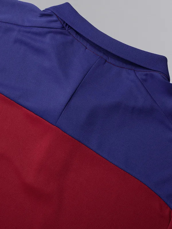 Men Colorblock Slim Fit Polo T-shirt with TECHNO COOL+ - Image 8