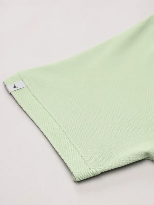 Men Solid Slim Fit Polo T-shirt with MATPIQ - Image 7