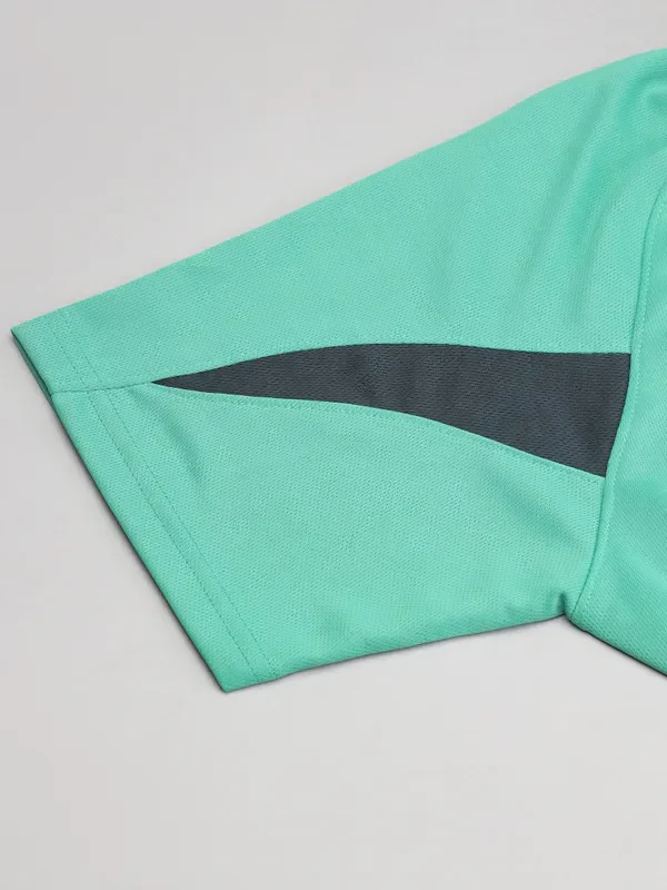 Men Colorblock Slim Fit Polo T-shirt with TECHNO COOL+ - Image 7