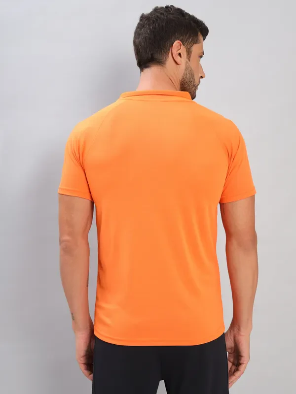 Men Colorblock Slim Fit Polo T-shirt with TECHNO COOL+ - Image 4