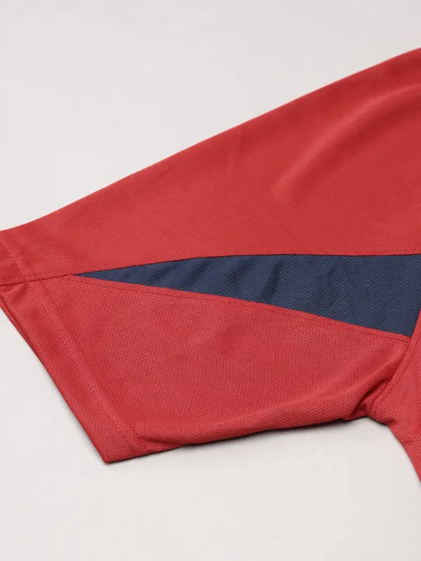 Men Colorblock Slim Fit Polo T-shirt with TECHNO COOL+ - Image 7