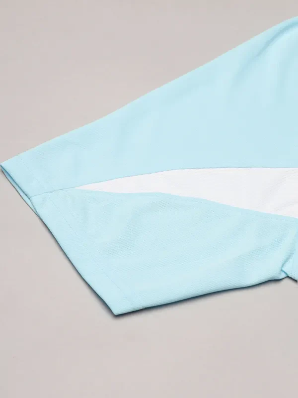 Men Colorblock Slim Fit Polo T-shirt with TECHNO COOL+ - Image 7