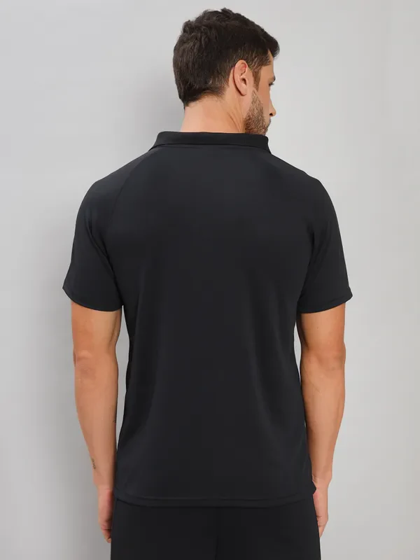 Men Colorblock Slim Fit Polo T-shirt with TECHNO COOL+ - Image 3