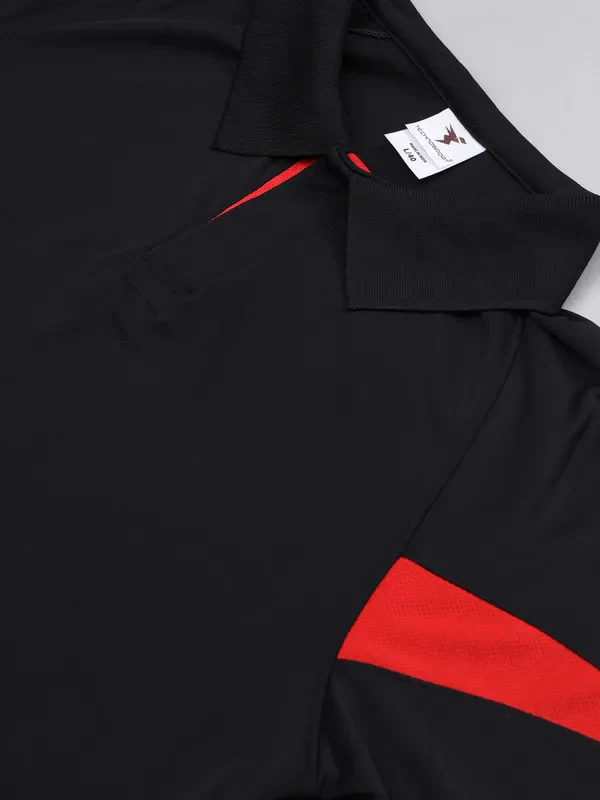 Men Colorblock Slim Fit Polo T-shirt with TECHNO COOL+ - Image 7
