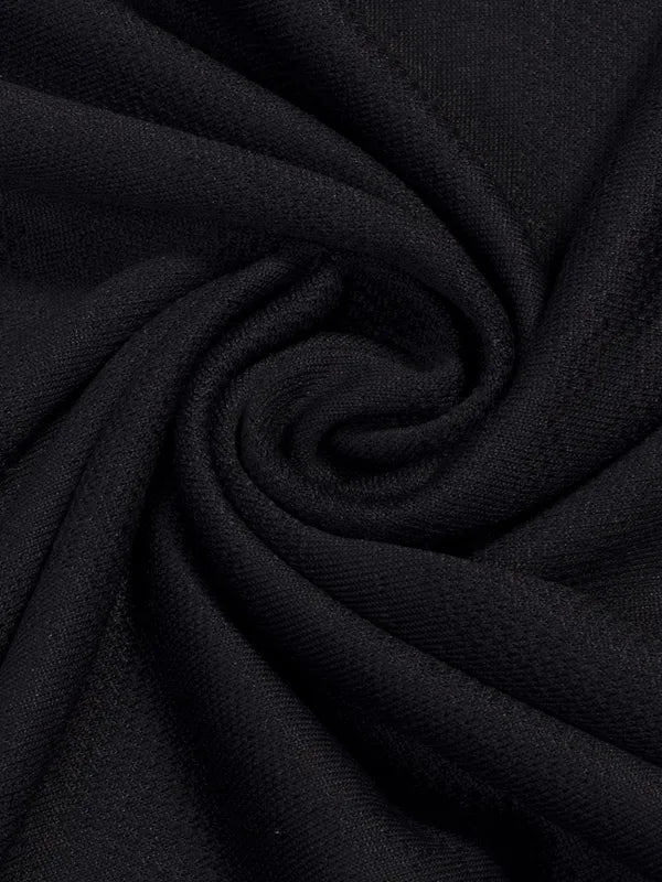 Men Self Design Slim Fit Polo T-shirt with VENTMESH - Image 7