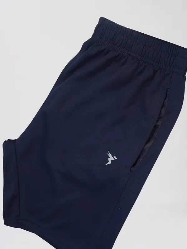Men Solid Slim Fit Shorts with TECHNO DRY - Image 6