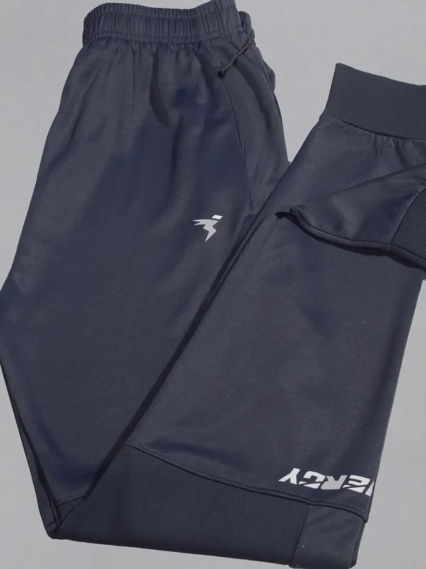 Men Solid Slim Fit Trackpants with TECHNO GUARD - Image 6